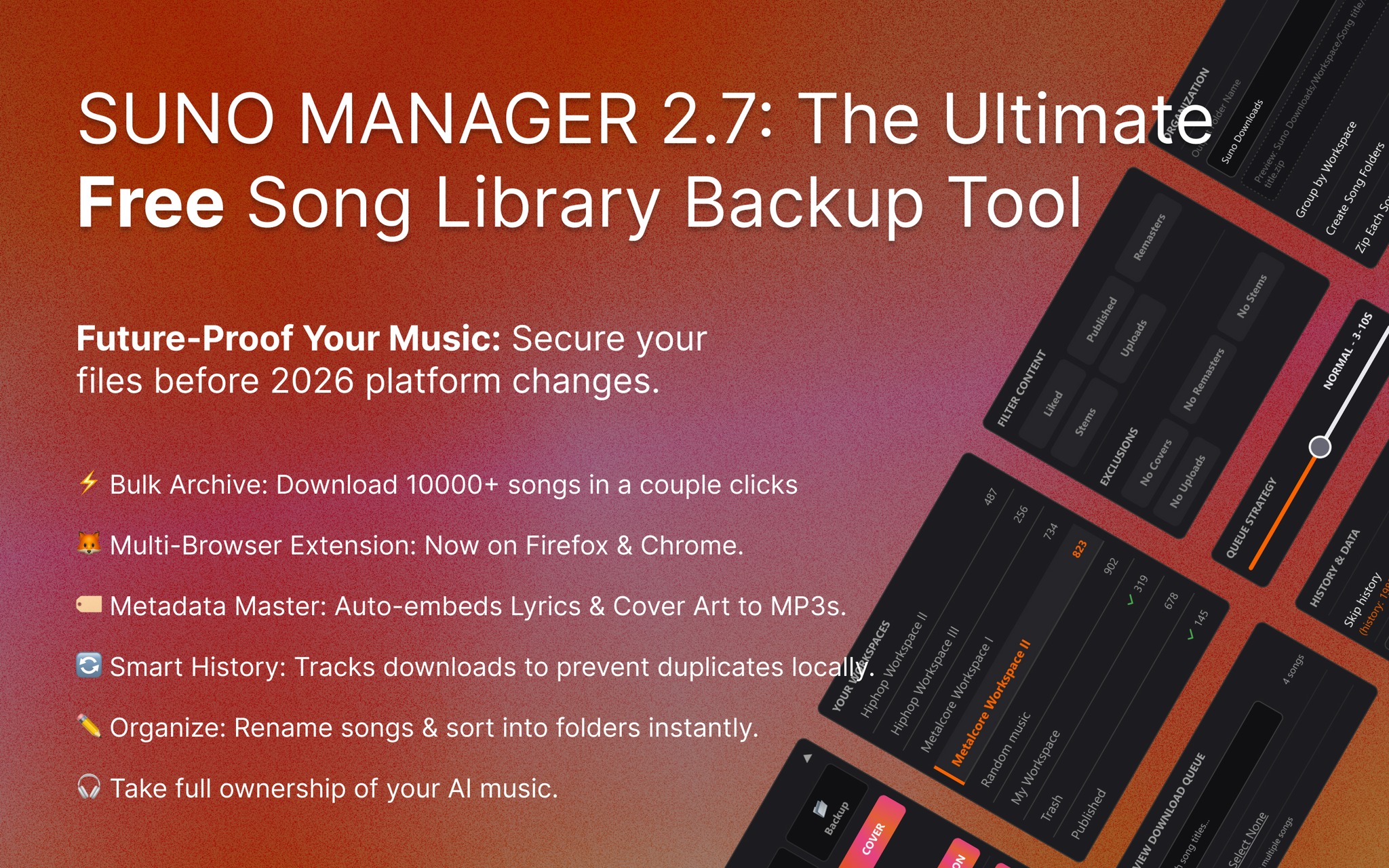 Suno Studio | Here’s a safe way to download multiple audio wav files ...