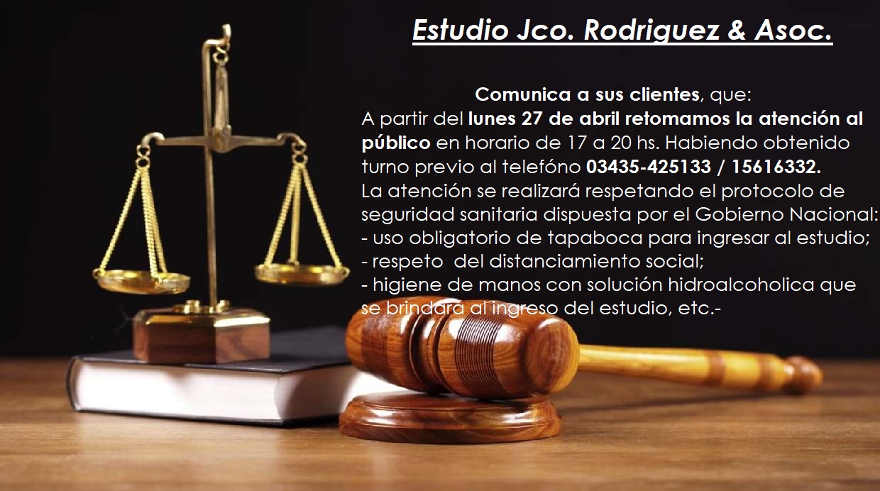 Estudio juridico Rodriguez & Asociados - Home