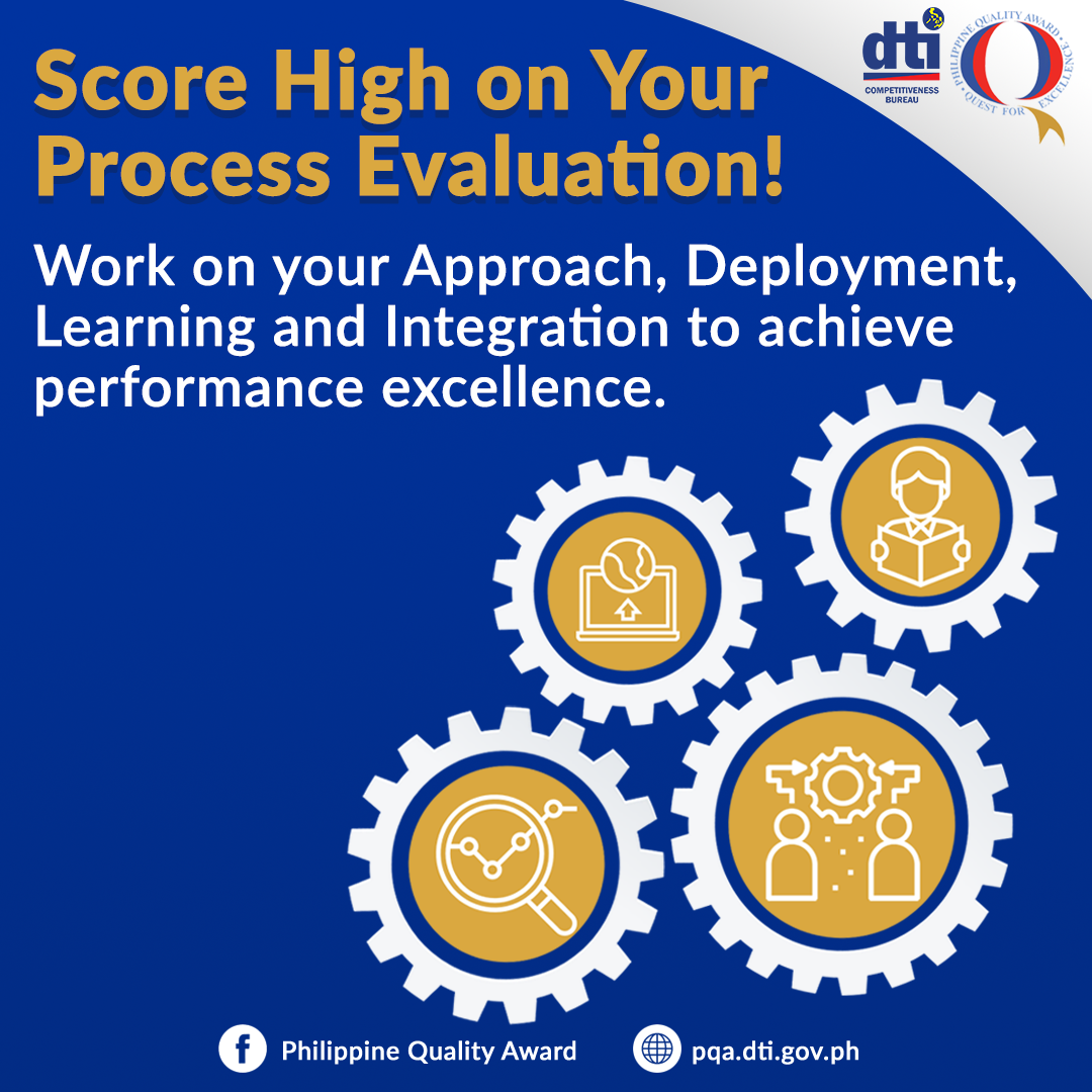 The evaluation... - Philippine Quality Award (PQA) Program | Facebook