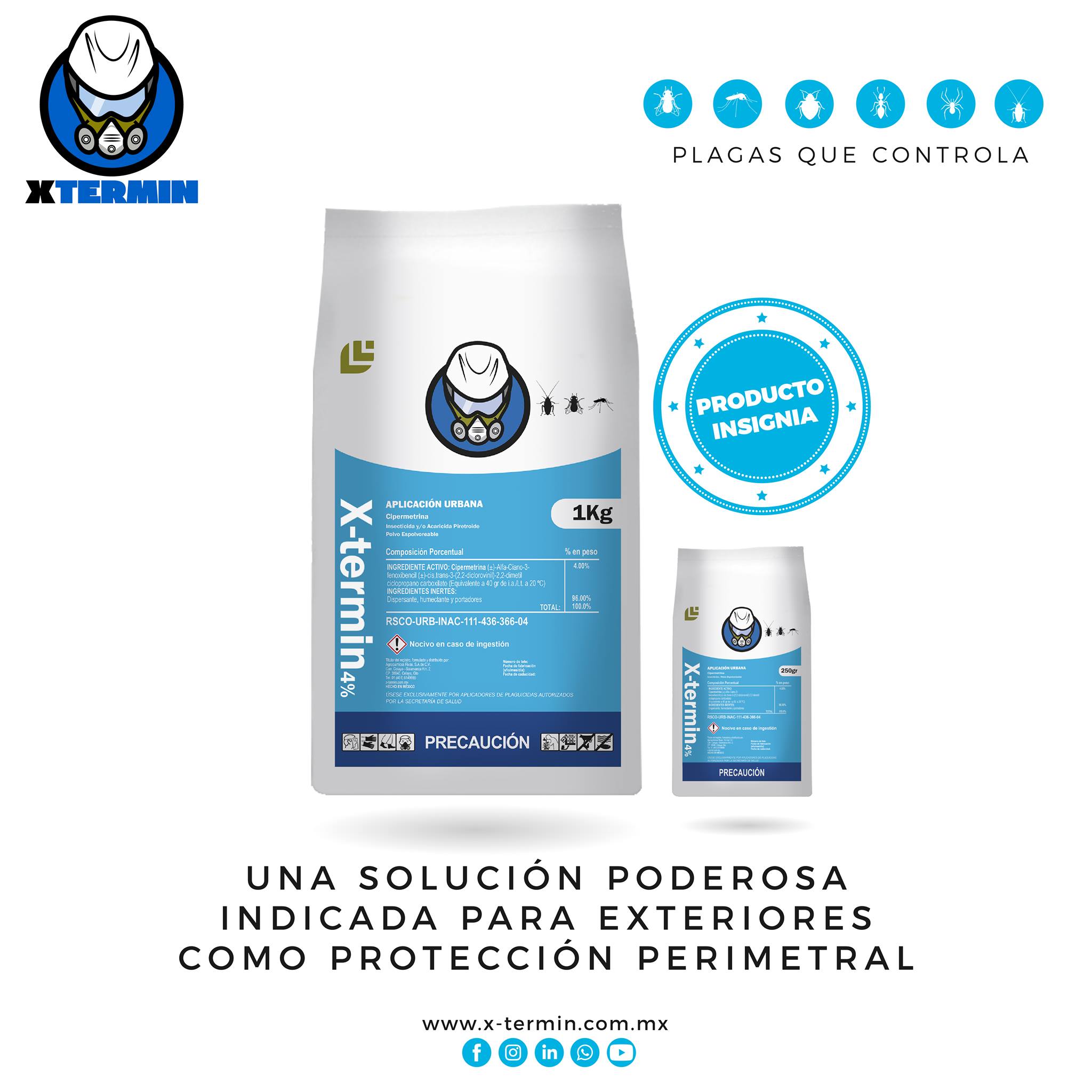 x-termin - X-termin 4% es un insecticida en polvo listo... | Facebook