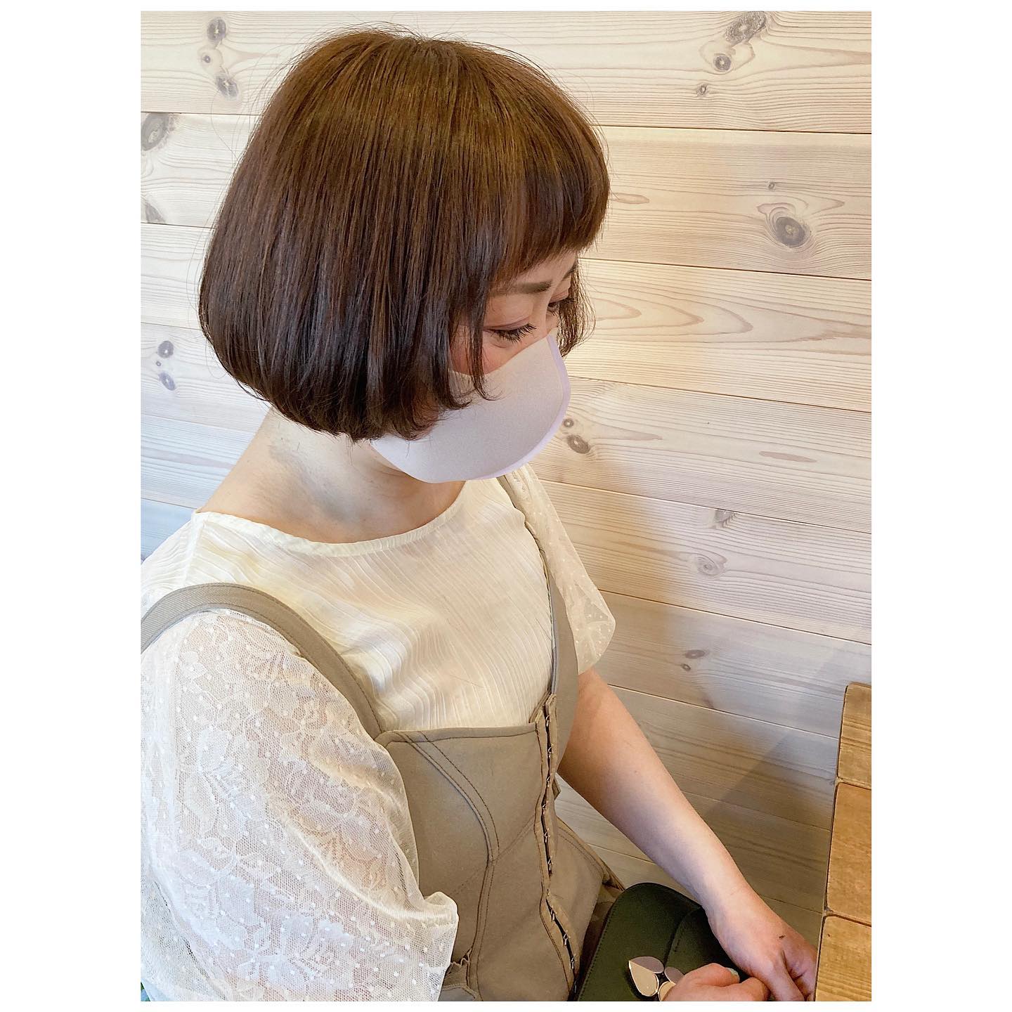 Nicottohair グレージュ マッシュ系ボブ 今週は まだ比較的空き時間もございます 是非お待ちしております Stylist Hitomi Nicotto Nicotto四日市 Nicottohair 四日市美容室 四日市美容院 グレージュ ヘアカラー ナイン オッジーオット トリートメント
