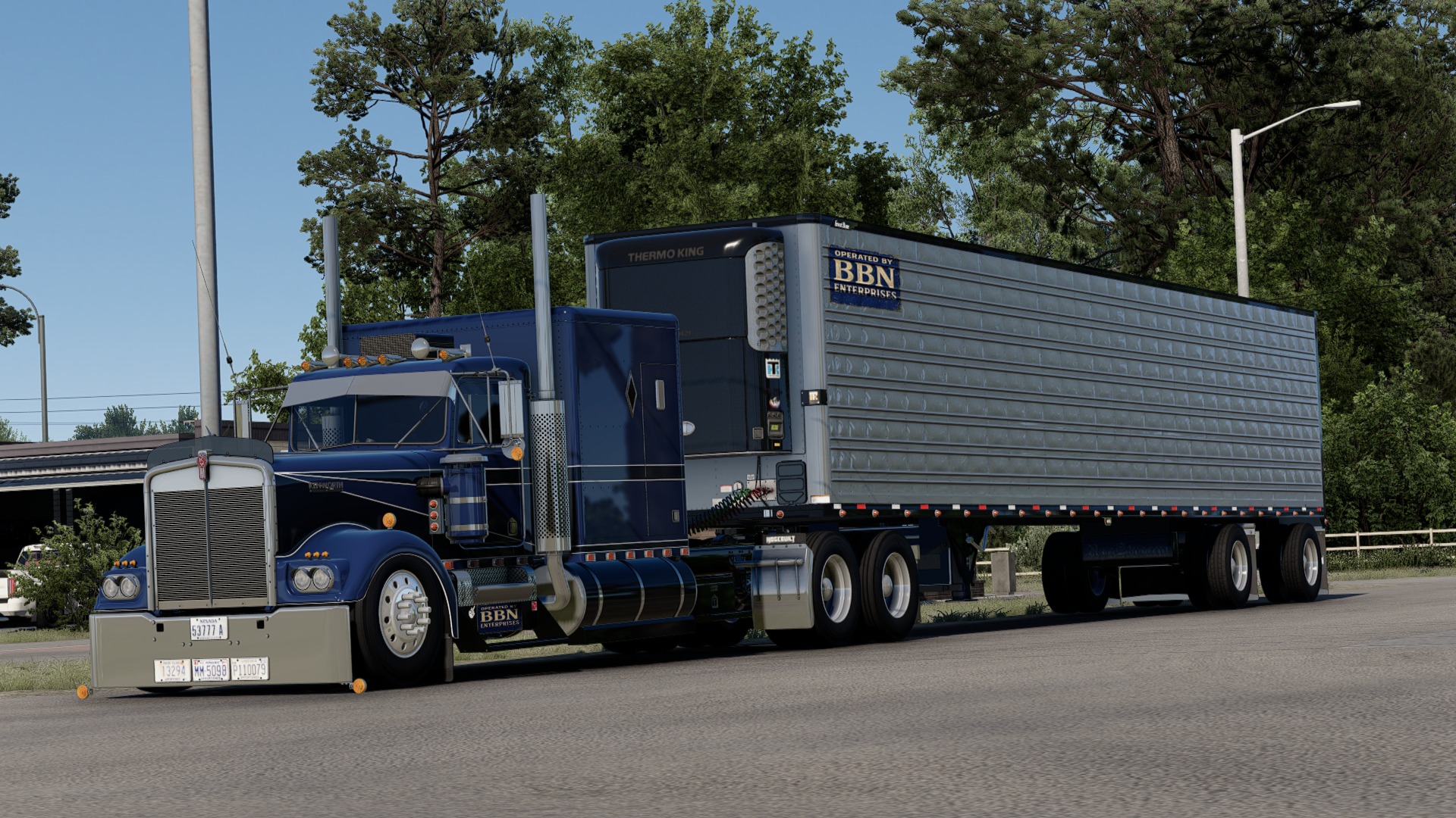 Custom built 1974 Kenworth W900A model truck