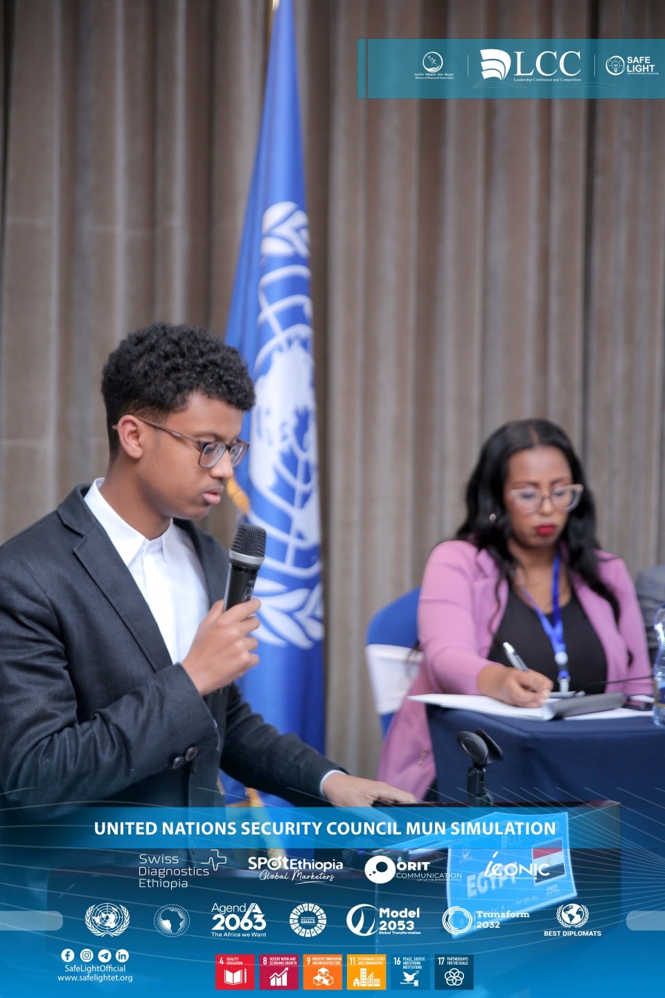 SAFE LIGHT - The delegates are presenting their resolution... | Facebook
