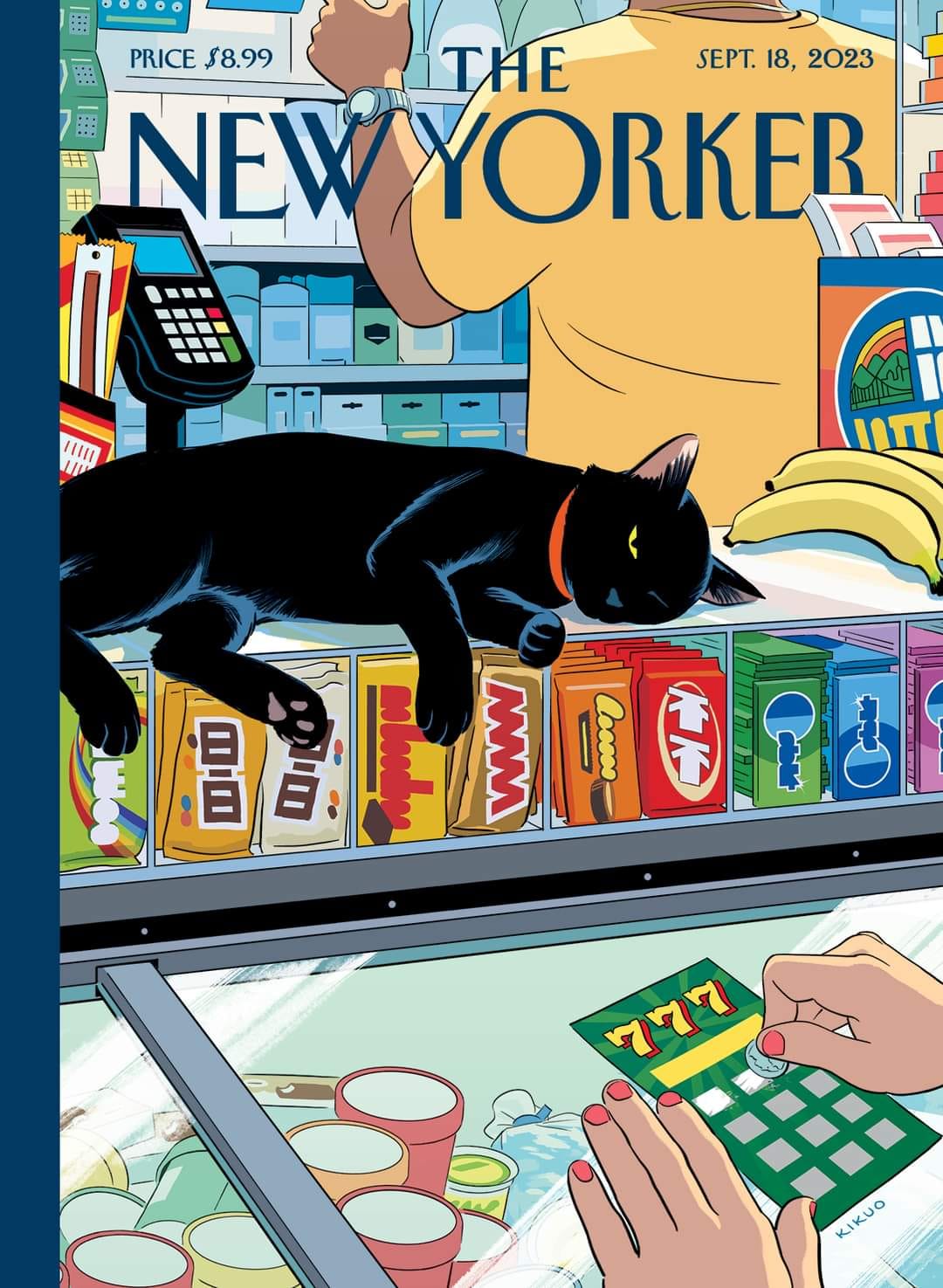 Cats on the cover of The New Yorker, over the years