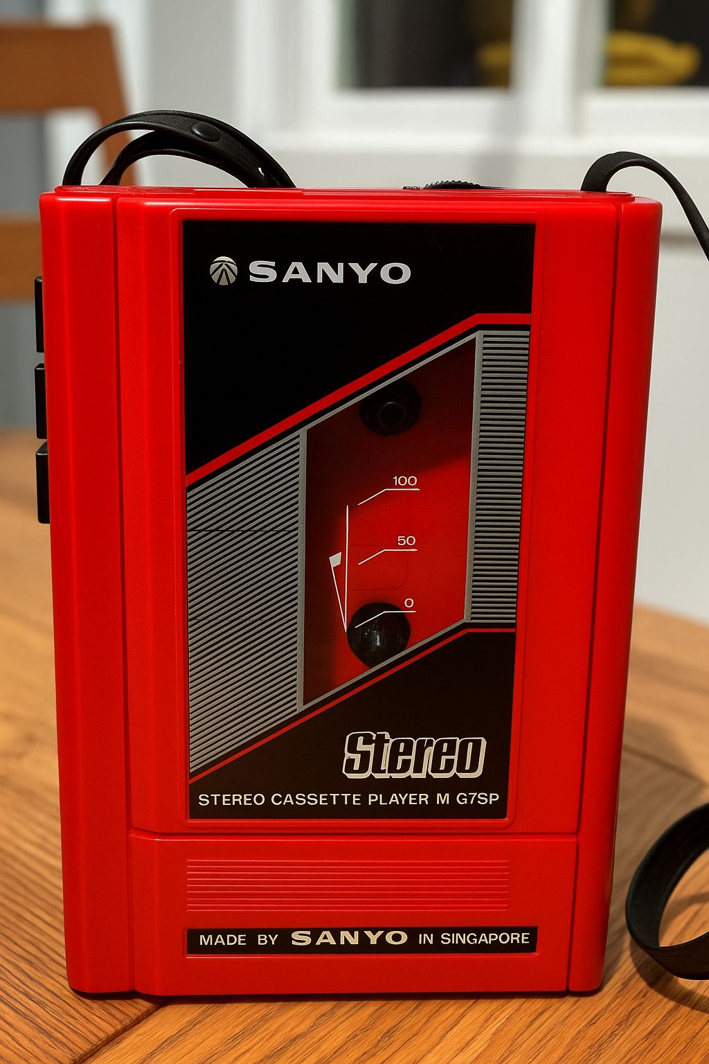 Sanyo JJ-P4 (world`s smallest) 1980's personal stereo cassette