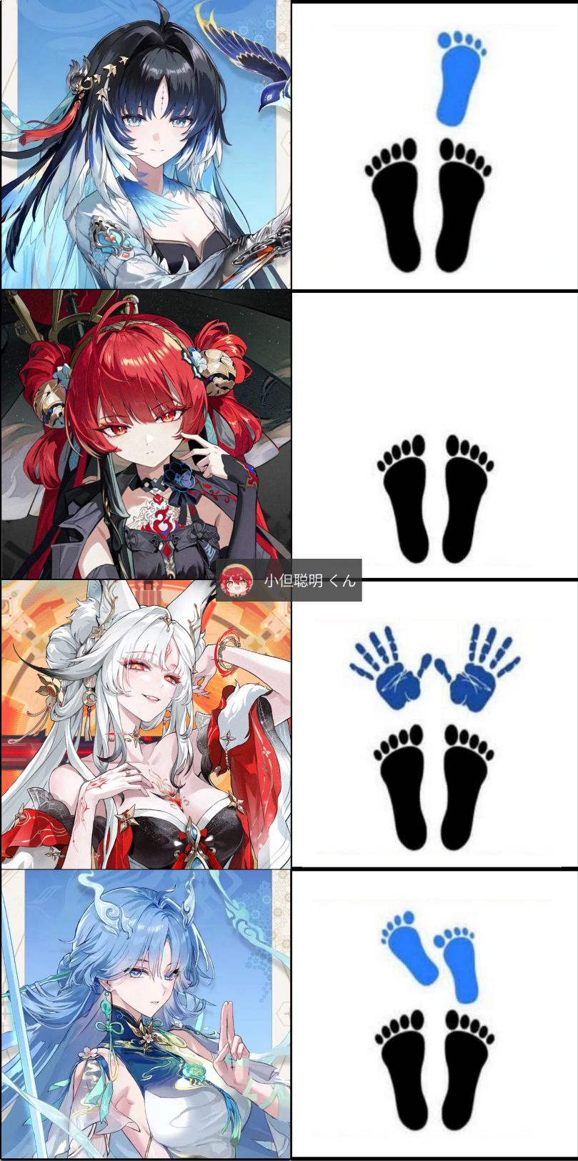 Just a pair of mysterious footprints, but they've got my mind