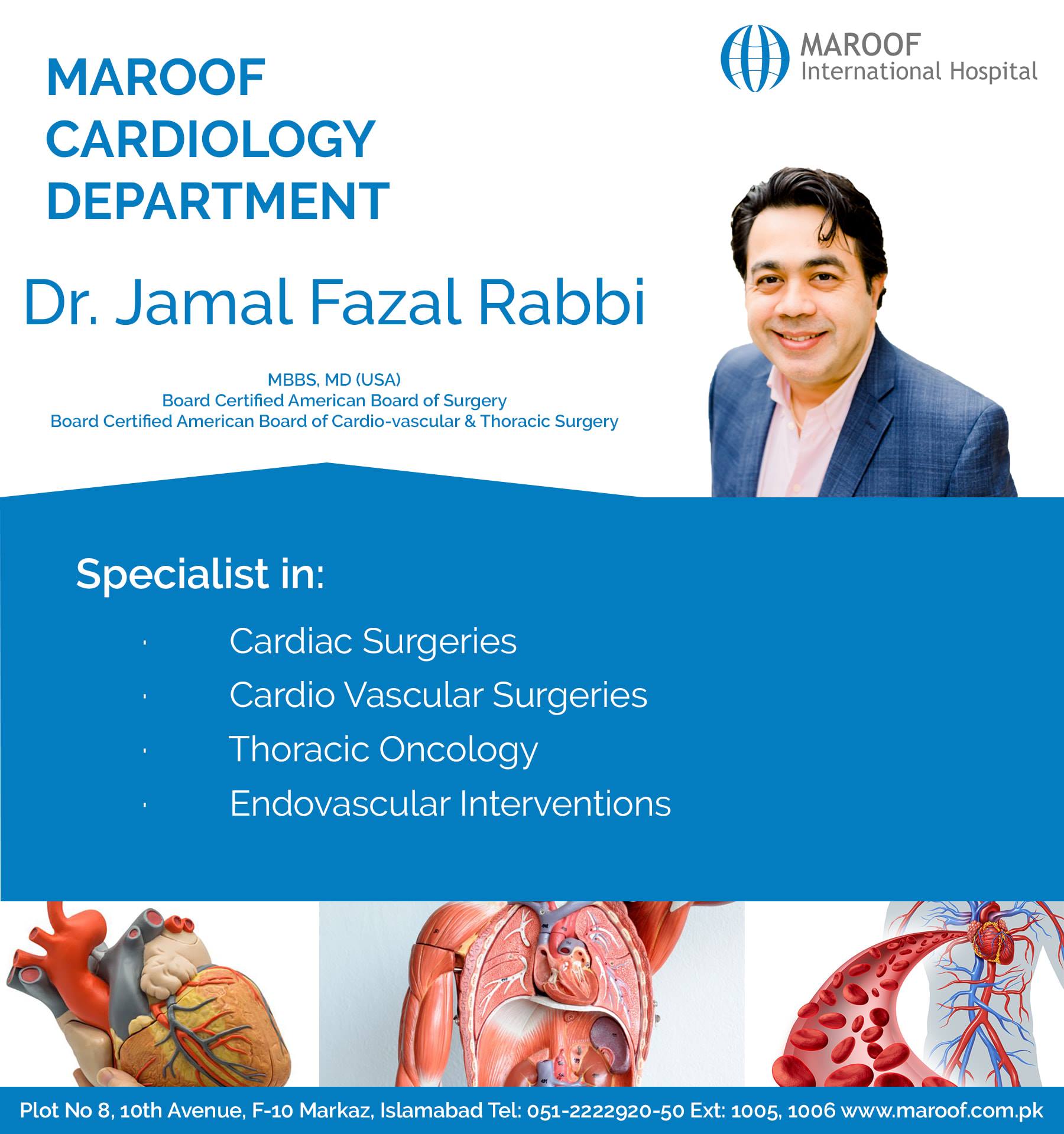 Maroof #Cardiology... - Maroof International Hospital | Facebook