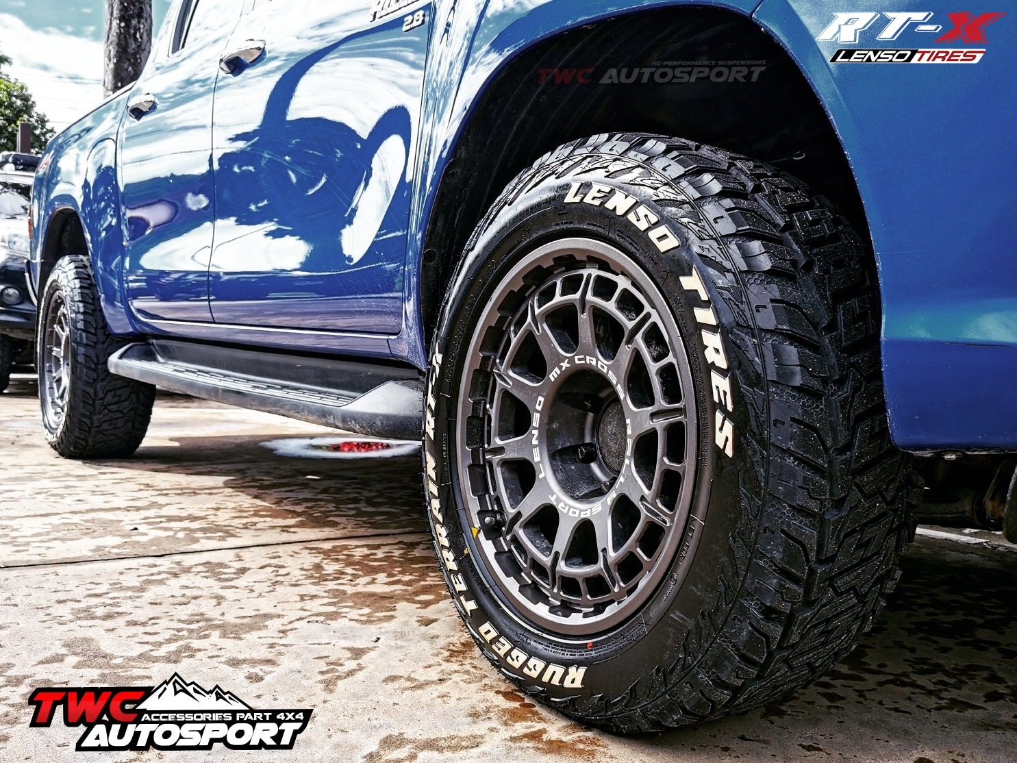 สายลุยบอกของมันต้องมี CR. TWC... - Lenso & Raiden Tires