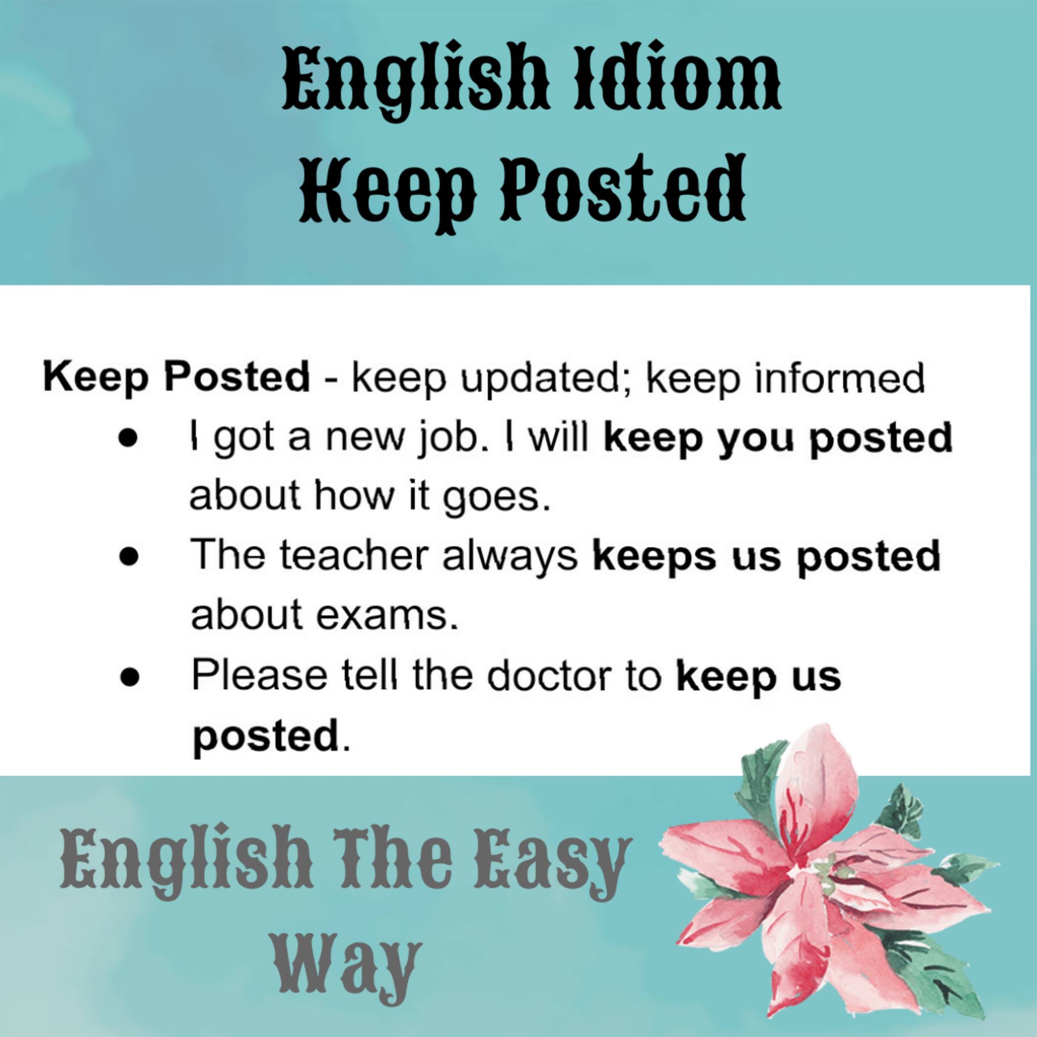 Please Keep Us About Your English The Easy Way Facebook