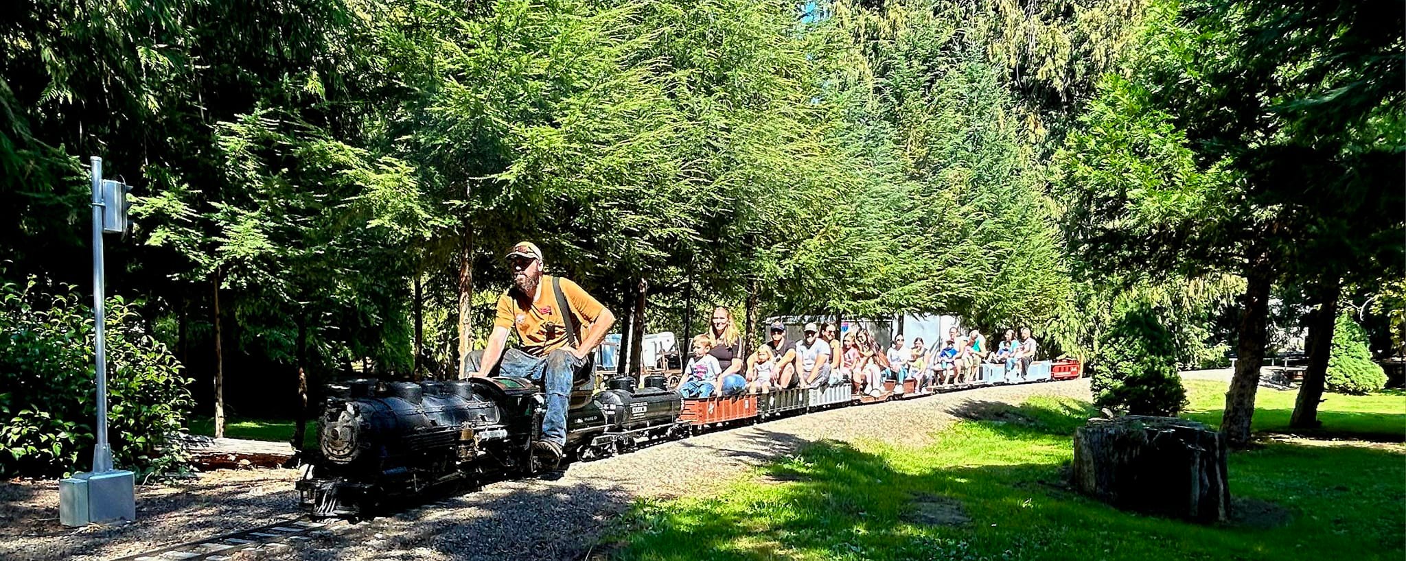 We are now open! FREE train rides... - Molalla Train Park | Facebook