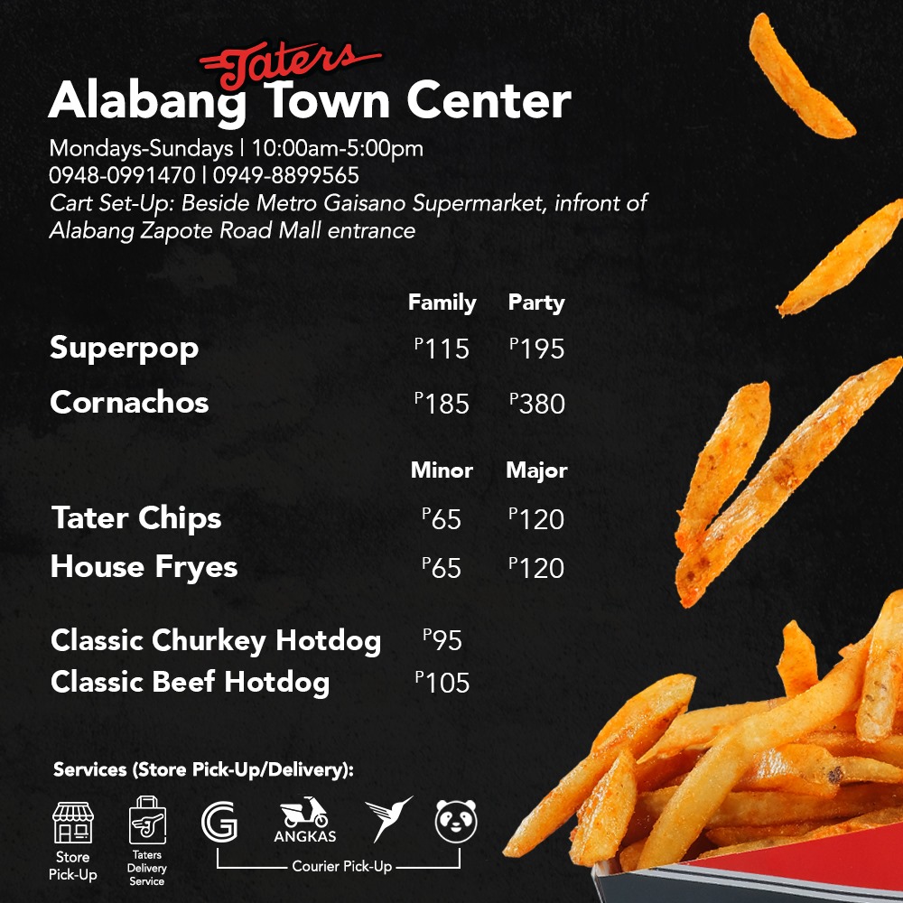 Taters Magnolia | Quezon City