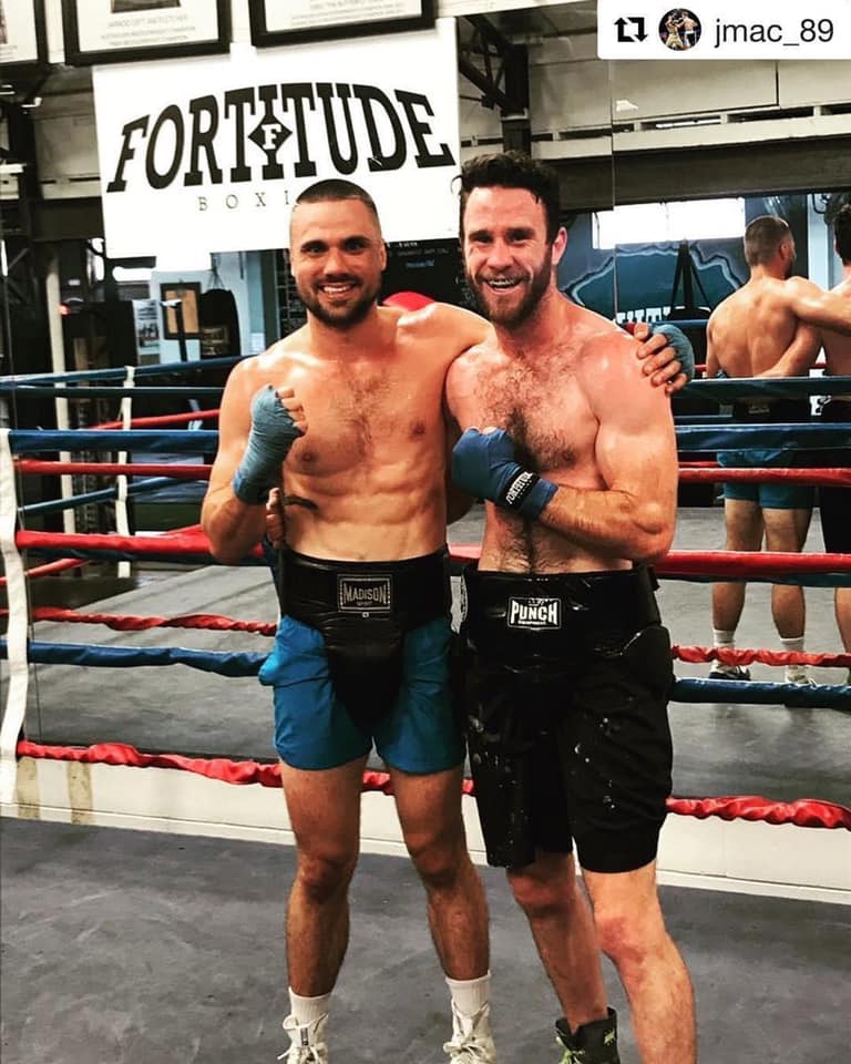 Fortitude Boxing - Oldie but goodie of Banging Benny Kite and @jmac_89 ...