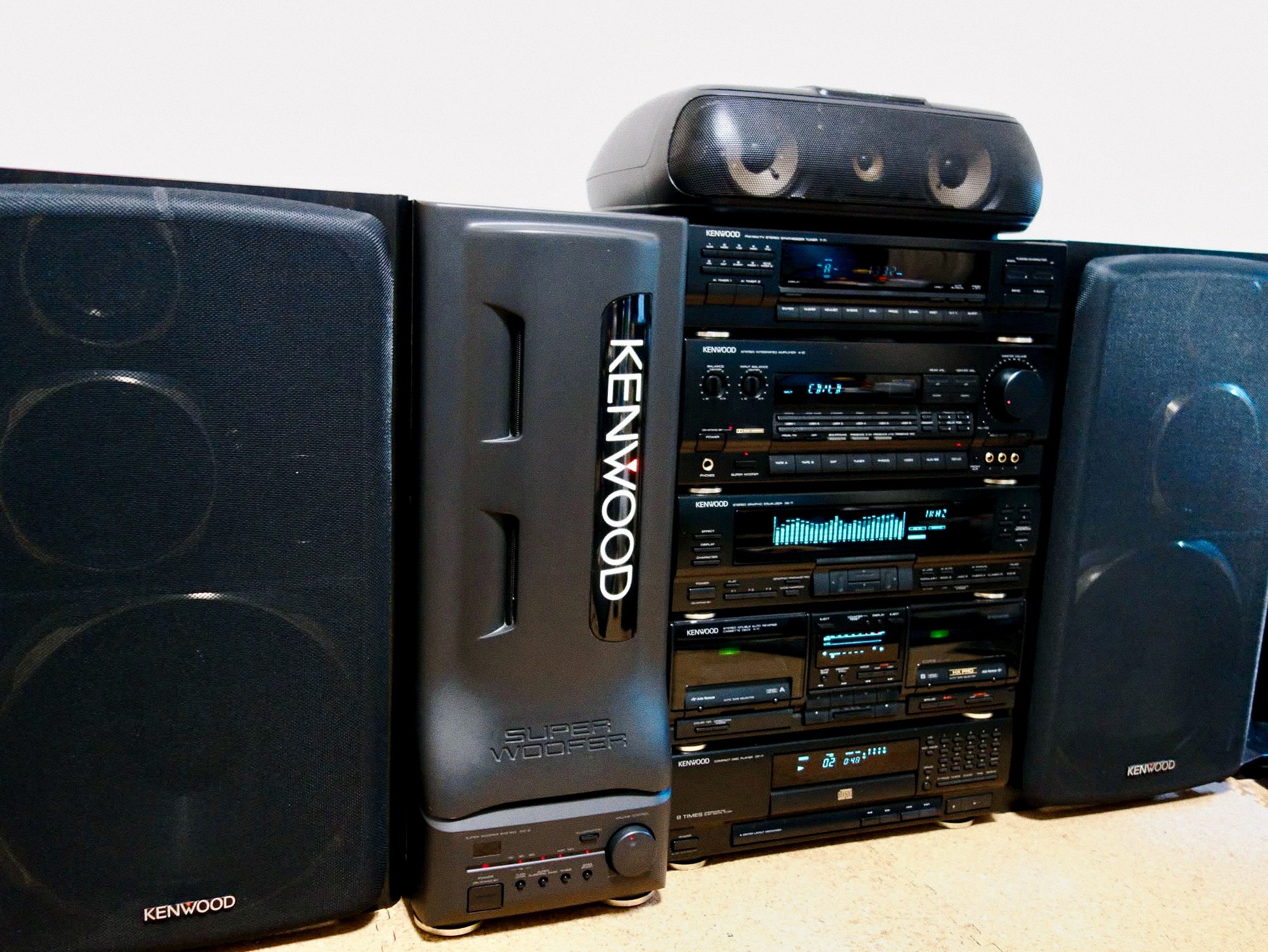 vintage Kenwood ROXY Hi-Fi music system ЕНνсОО あょ十大茶 - КБамСк