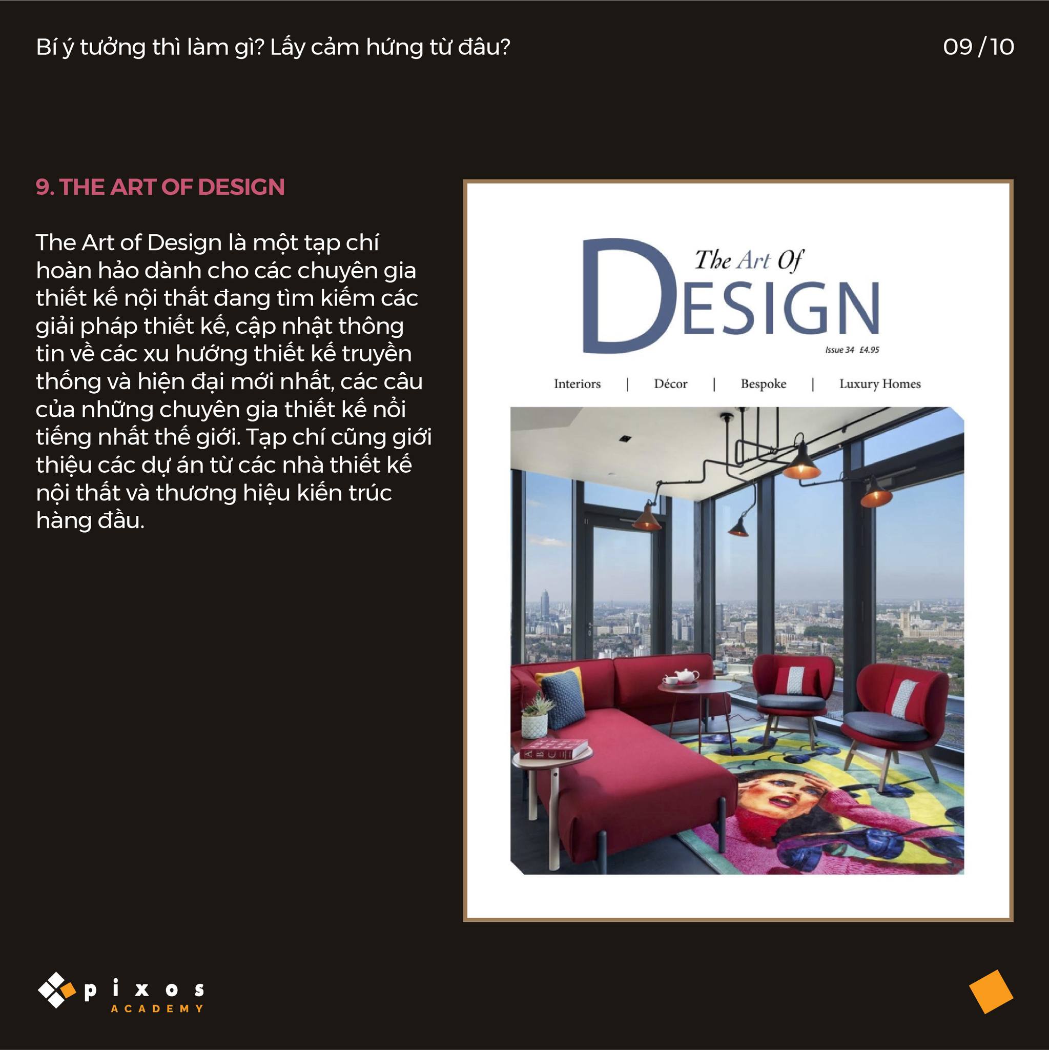 4pixos - 9. The Art of Design The Art of Design là một tạp chí hoàn hảo ...