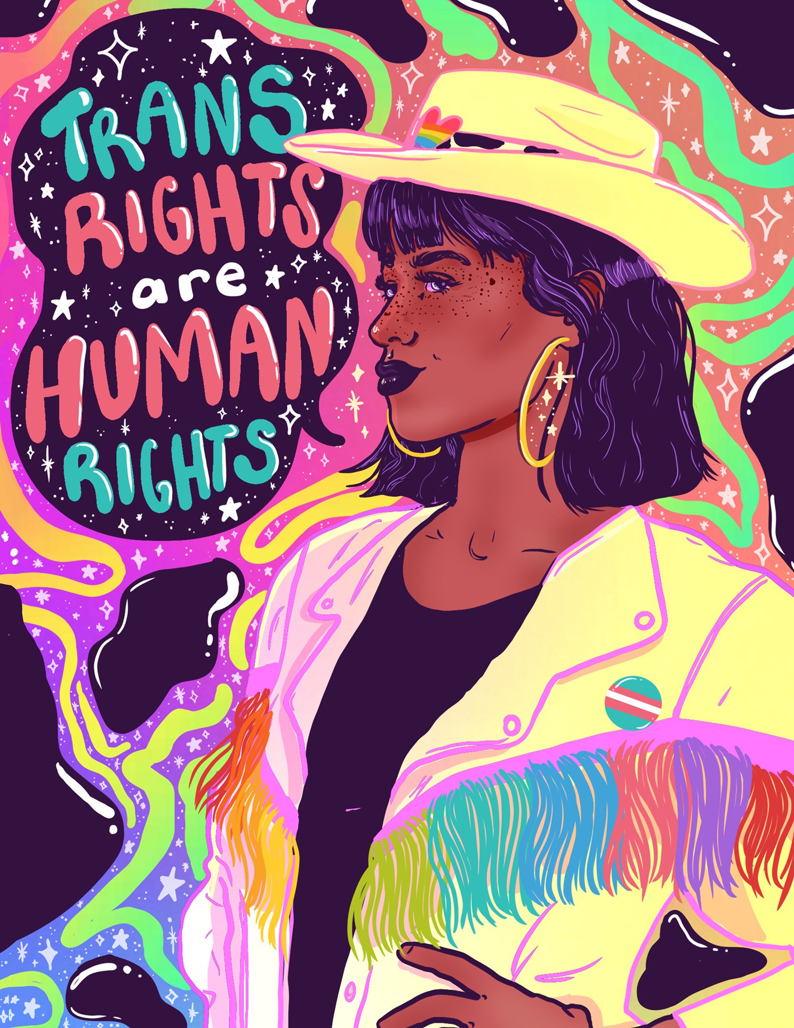 Trans Rights are Human... - Liberal Jane Illustration | Facebook