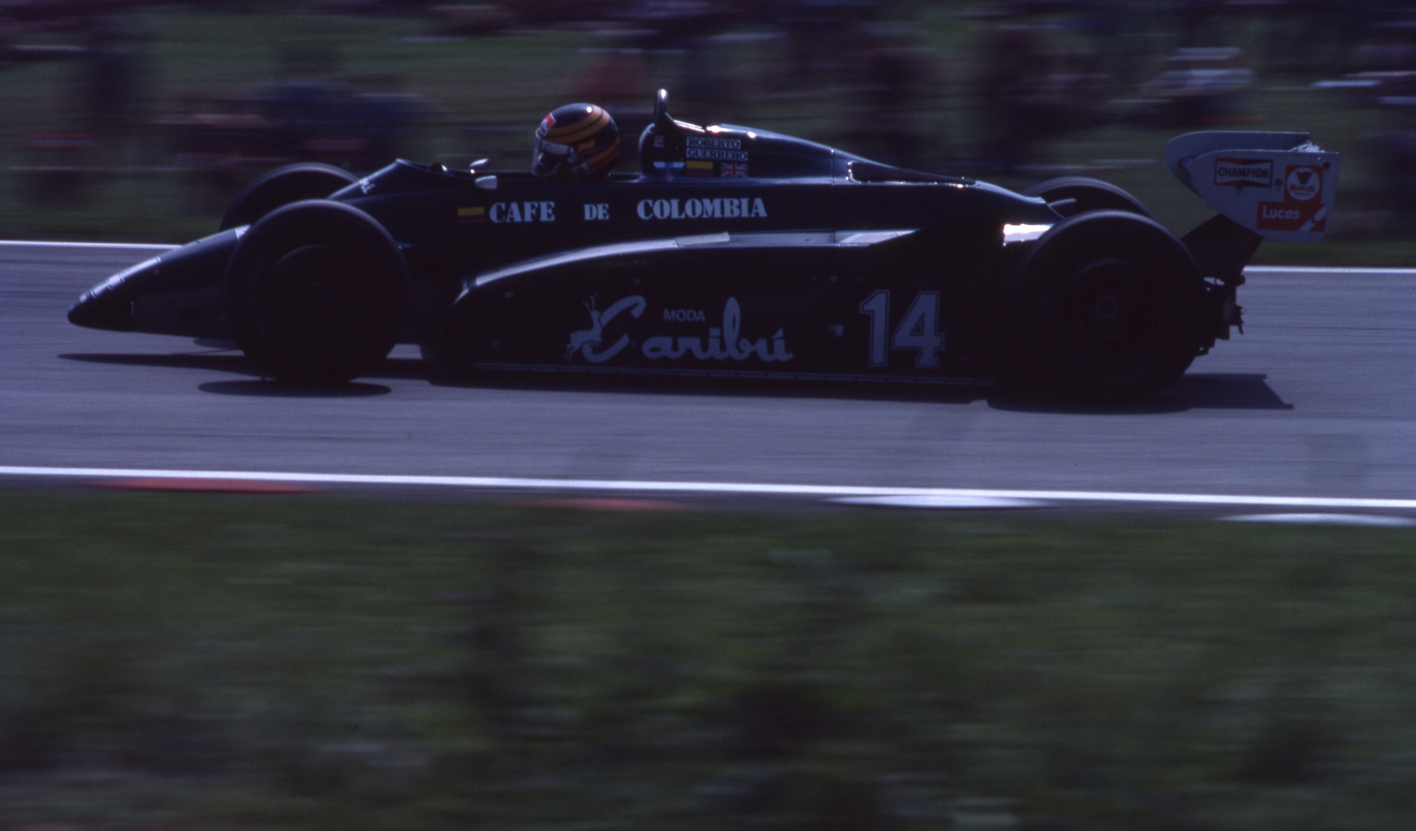 1976 Austrian Grand Prix at Zeltweg with Hans Binder and Ensign N176