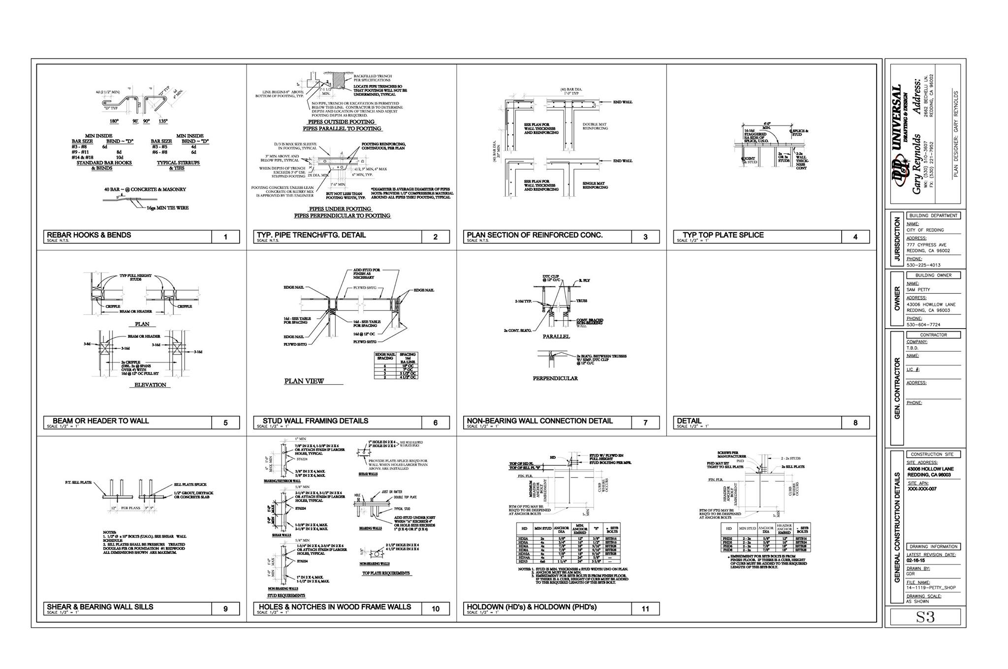 Universal Drafting & Design - Home