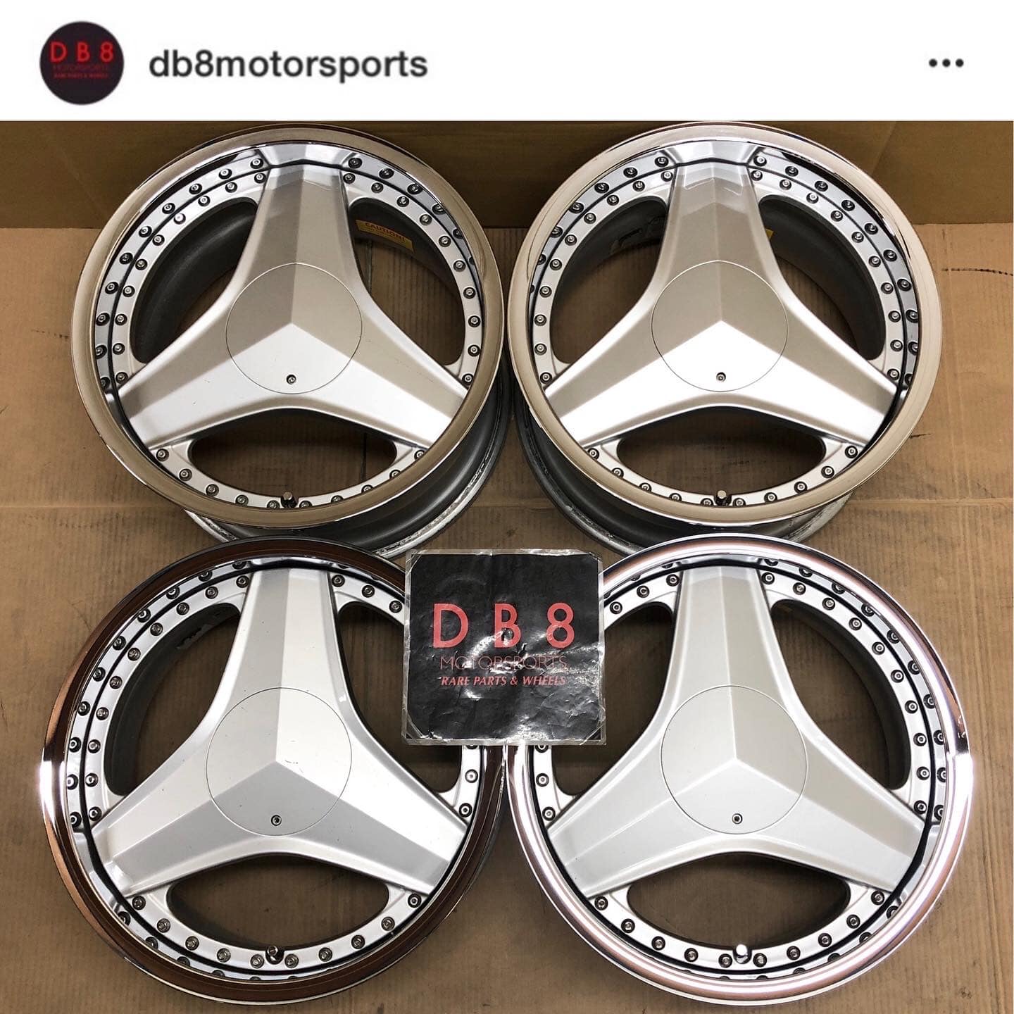 Enkei Selbach Intowner 3-piece wheels for sale