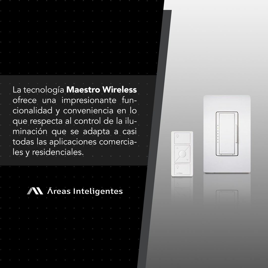 Los interruptores de #Lutron son lo... - Áreas Inteligentes