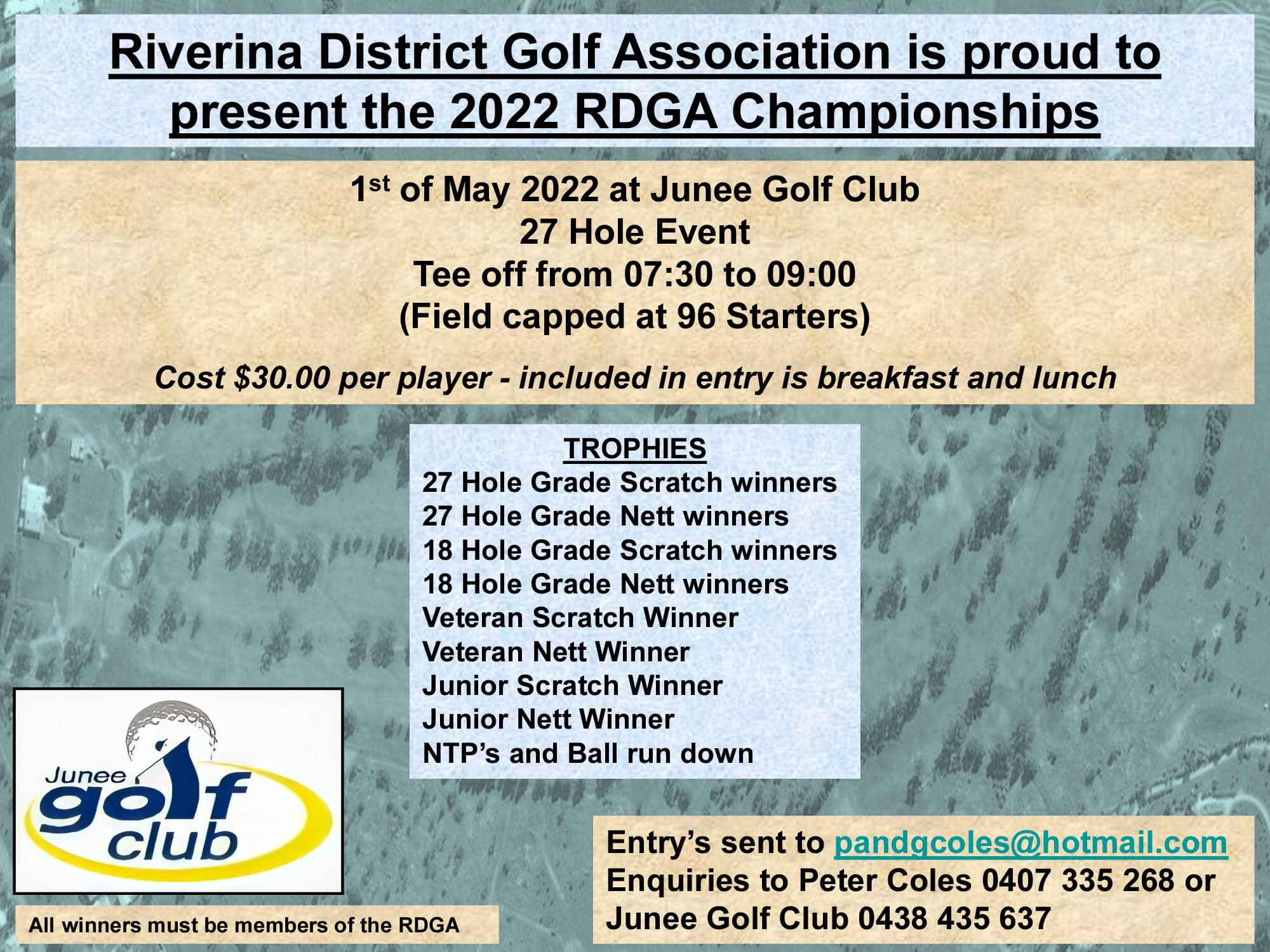 RDGA Grass Green... Riverina District Golf Association