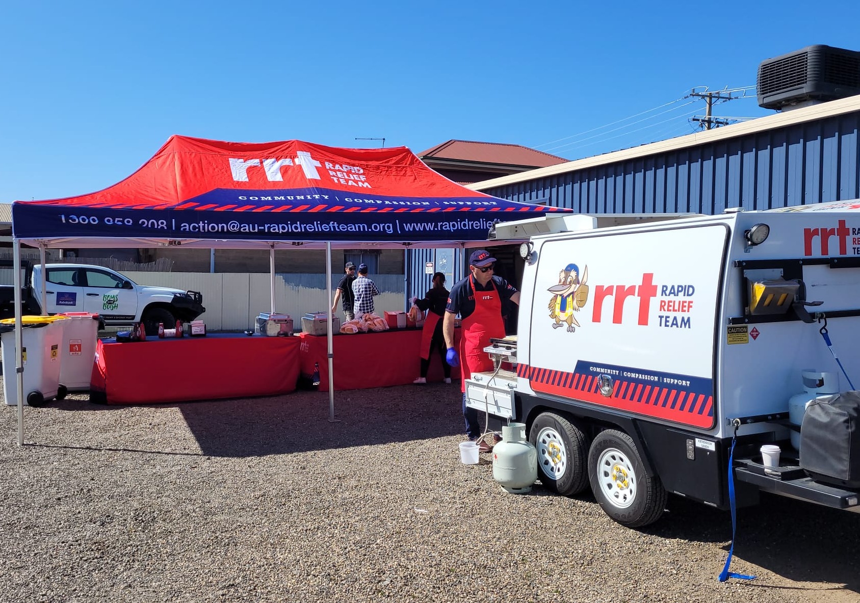RRT supported the Boys To The Bush... - Rapid Relief Team AU | Facebook