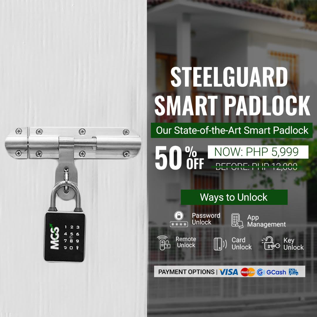MGS Philippines - Meet the SteelGuard Smart Padlock – our...
