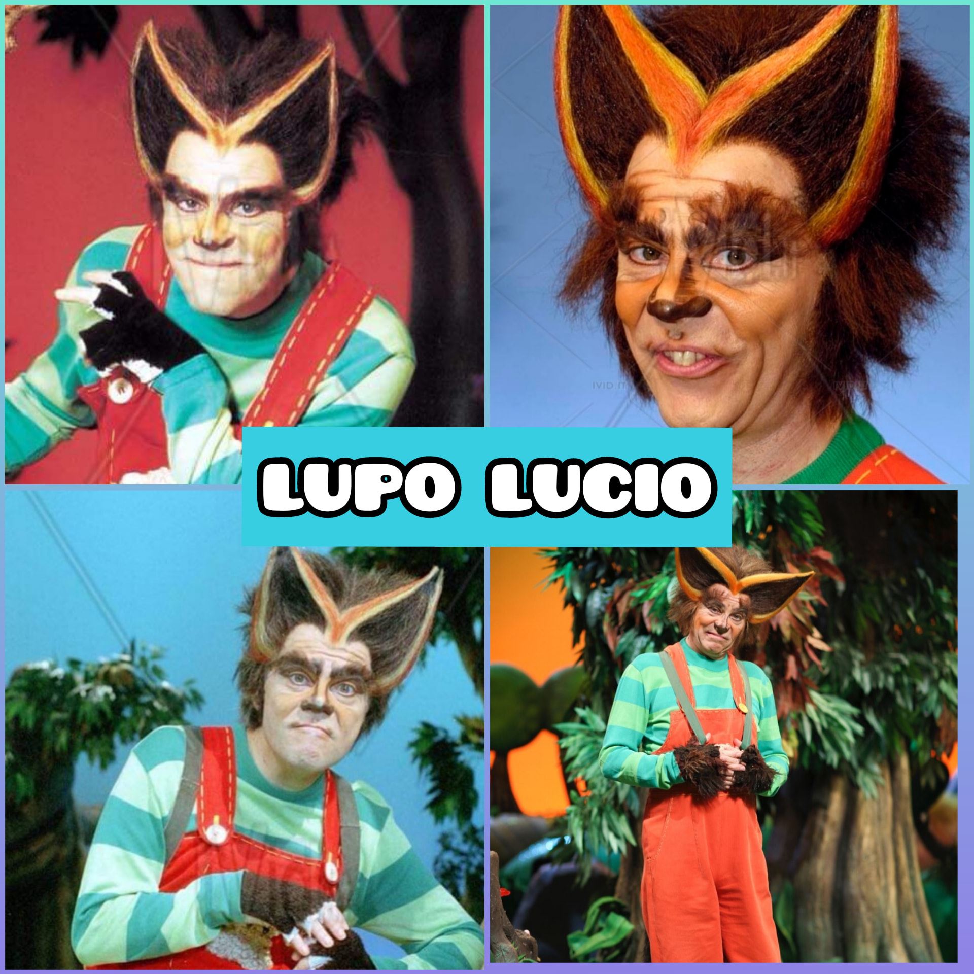 Il Fantabosco della Melevisione - LUPO LUCIO Interpretato da Guido ...