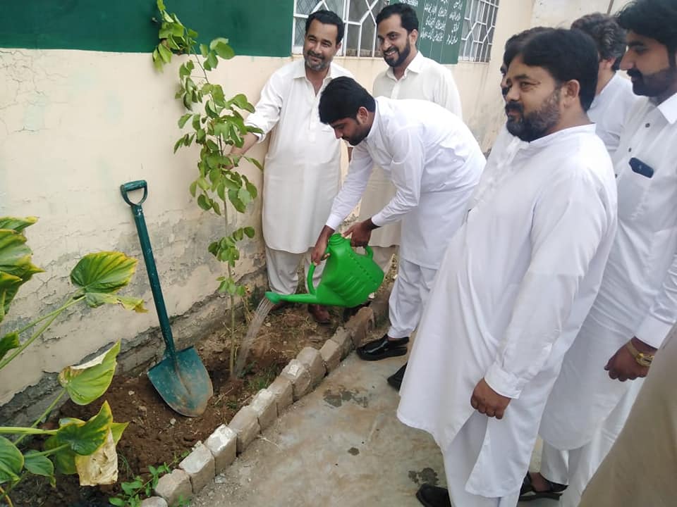 🌳شجرکاری 🌳 فتح جنگ... - Pakistan Tehreek-e-Insaf [Attock]