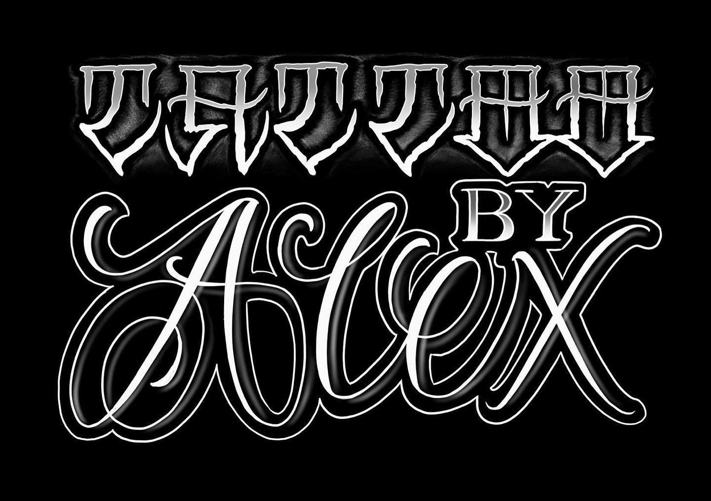 Alex Cursive Tattoos Fonts: Lovers Quarrel, 