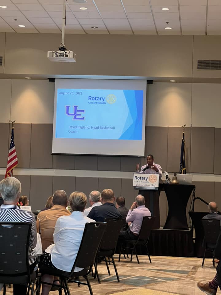 New University of Evansville Head... - Evansville Rotary | Facebook