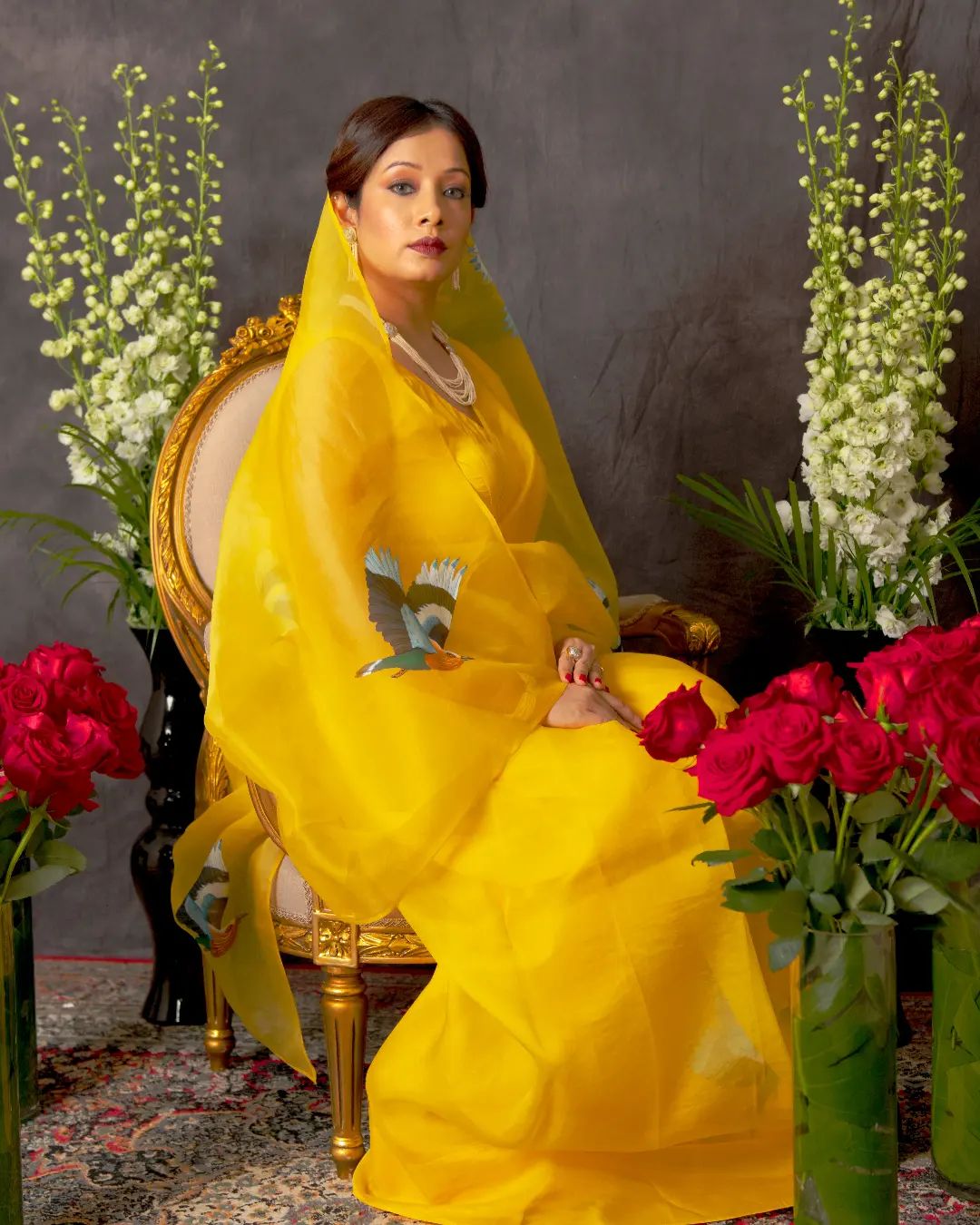 Makeup By Jinal - Reminiscing Rani Indira Devi in the... | Facebook