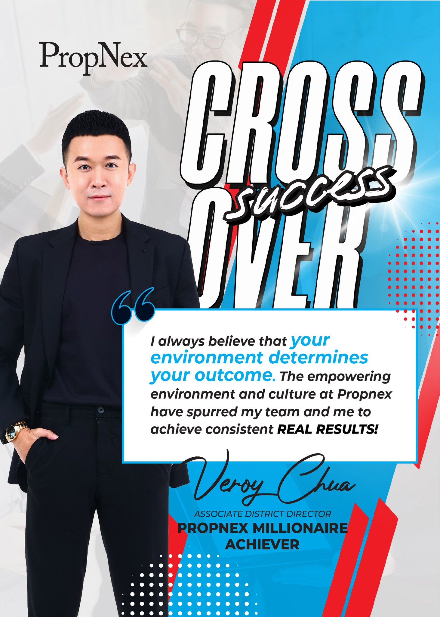 PropNex Realty - 🌟𝐂𝐫𝐨𝐬𝐬𝐨𝐯𝐞𝐫 𝐒𝐮𝐜𝐜𝐞𝐬𝐬 | Veroy and his... | Facebook