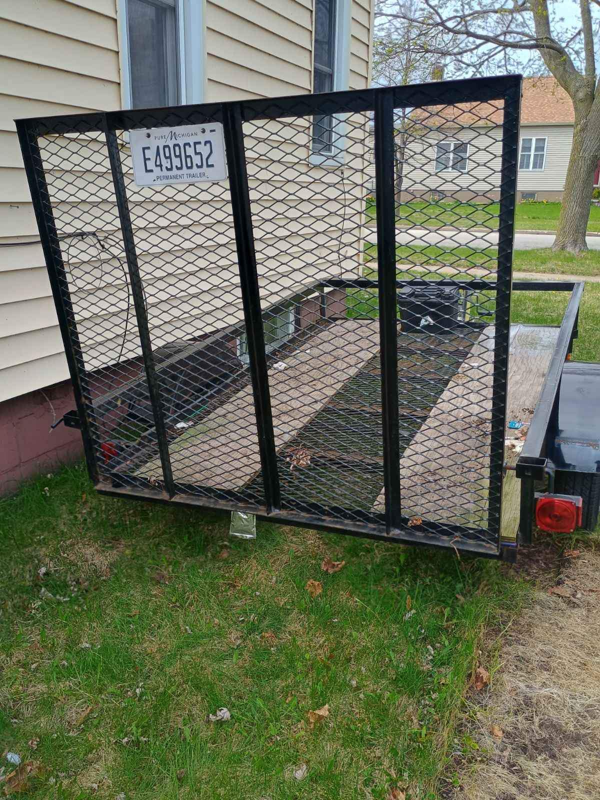 CarryOn Trailer 5 ft. x 8 ft. Mesh Floor Utility Trailer, 5X8SP