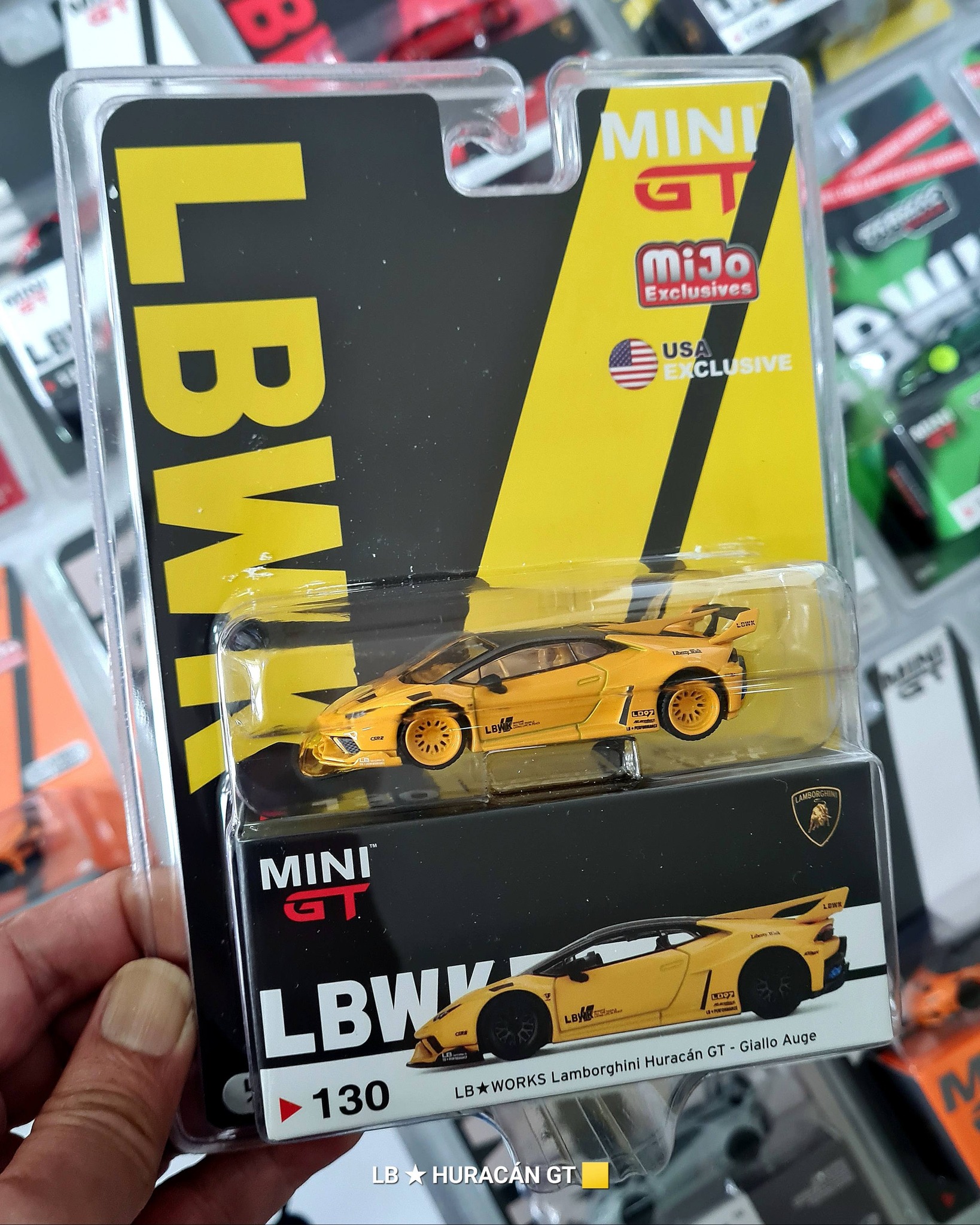 Mini GT LB WORKS Lamborghini Huracan GT collection