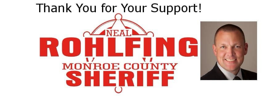 Monroe County Sheriff Neal Rohlfing