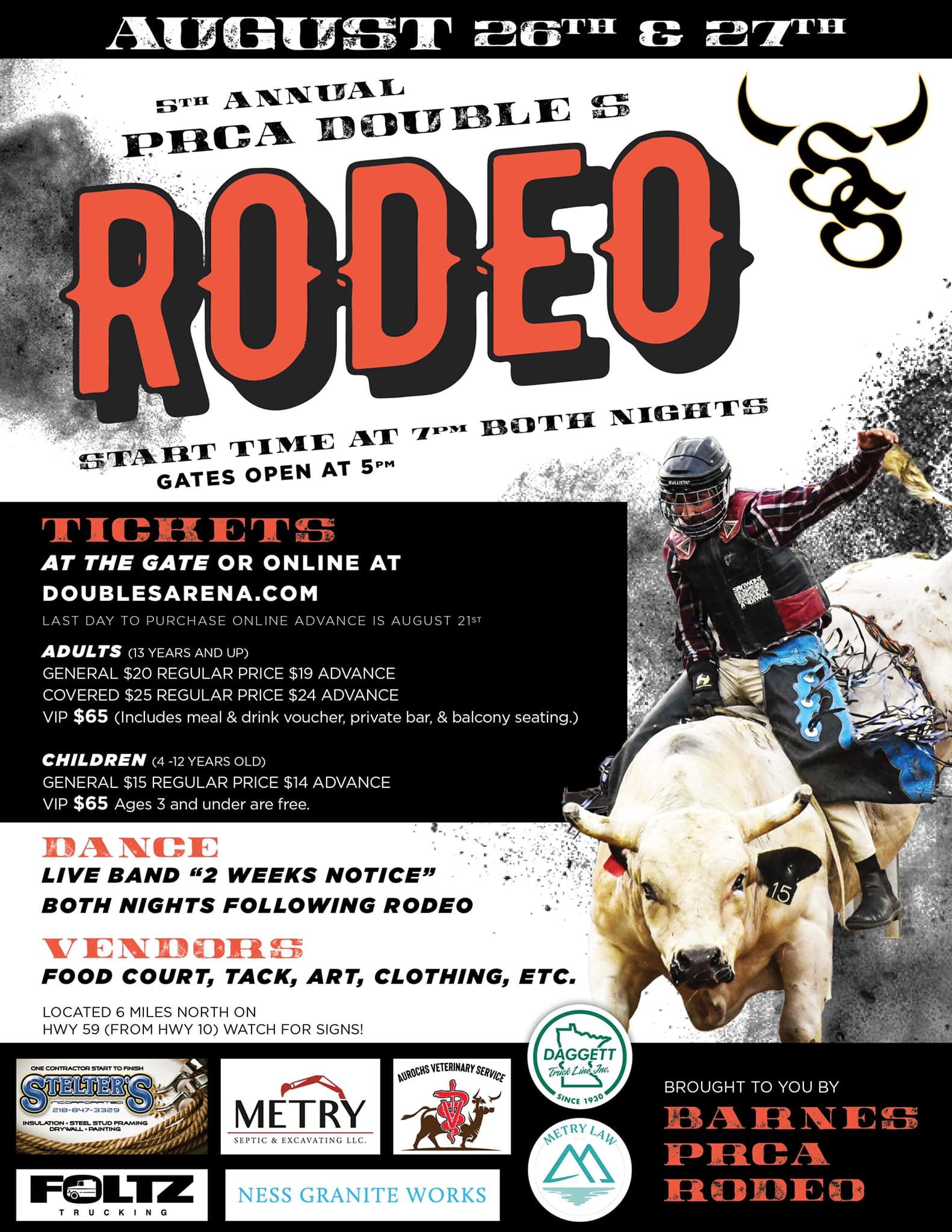 Double S Arena Rodeo's