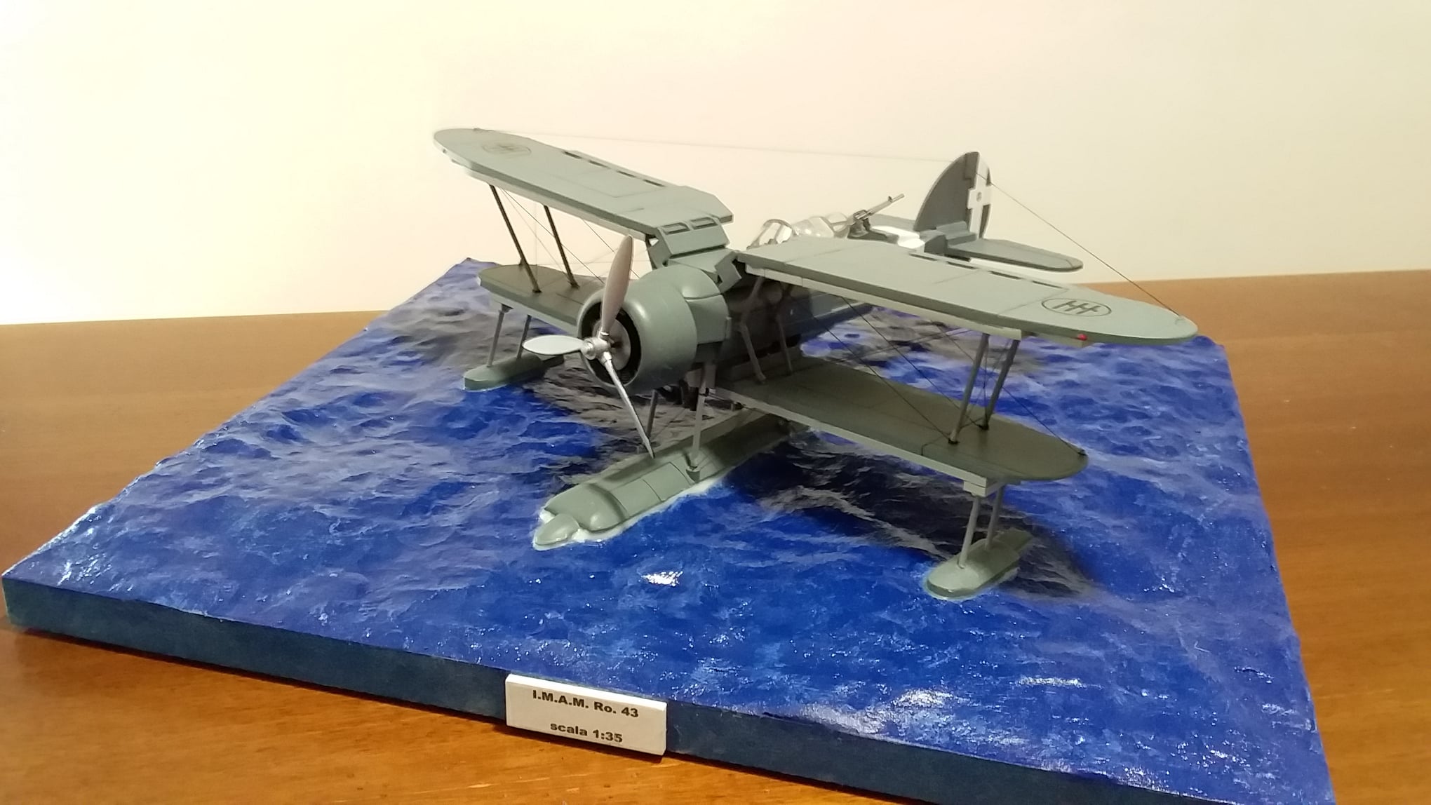 Pictured here 3 images of my last aeronautical creation using 