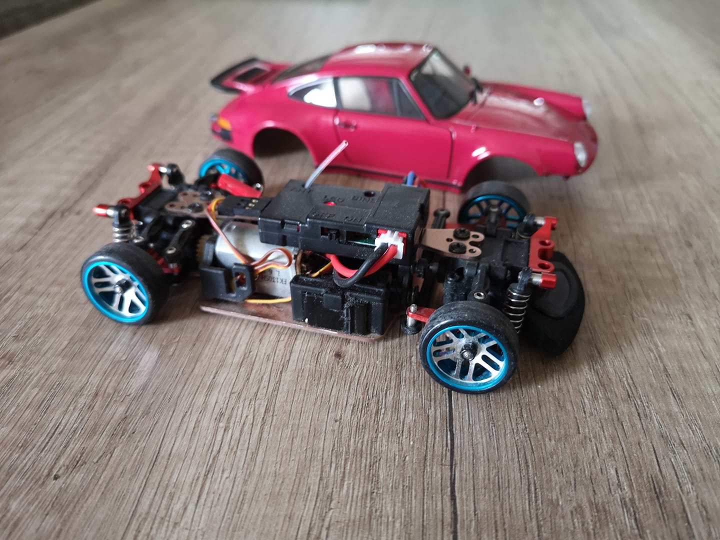 RWD conversion and interior setup for WLToys K969