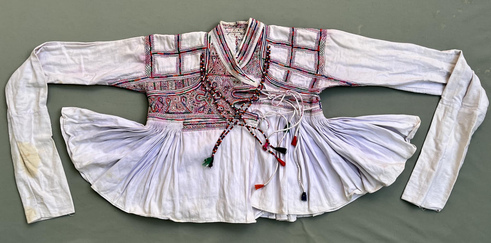 Vintage Rabari embroidered jacket from Kutch, Gujarat, India