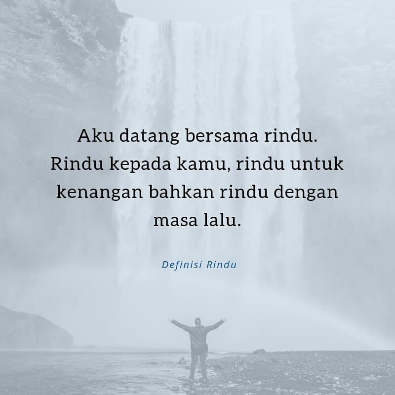 Definisi Rindu