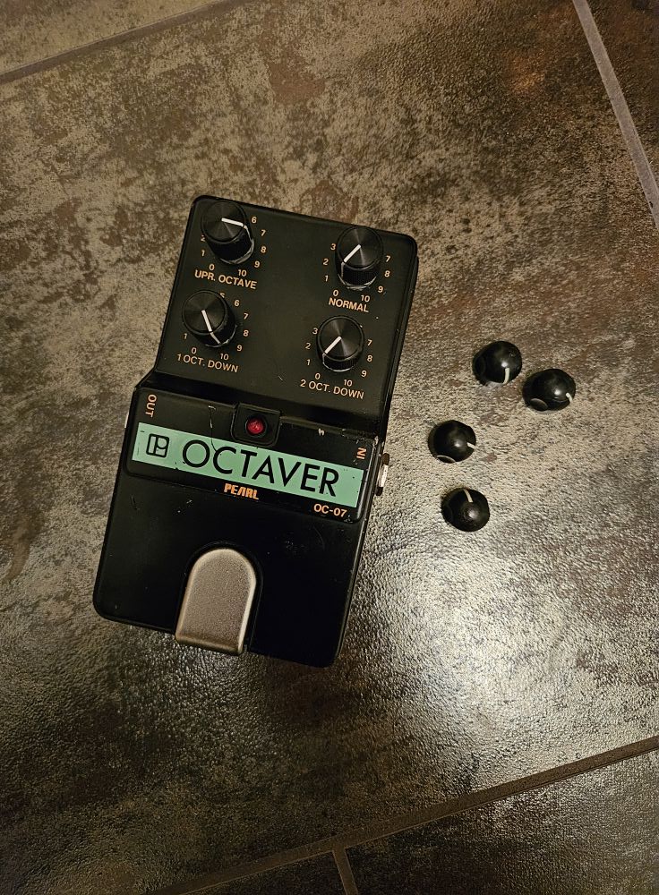 NPD: Pearl OC-07 old school octaver pedal review