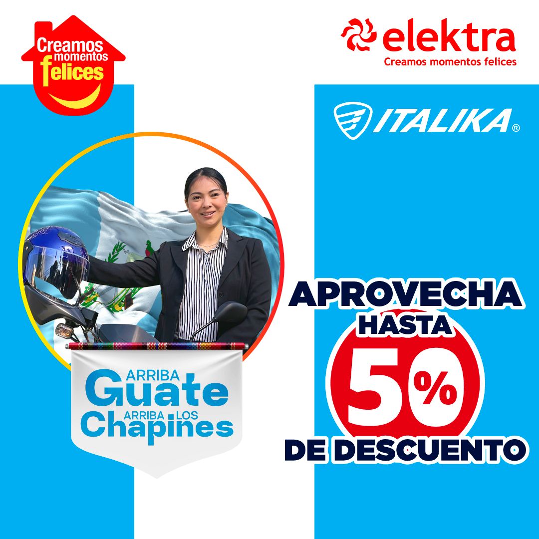Tiendas Elektra - 🇬🇹Recorre Guate en tu NUEVA ITALIKA🇬🇹...