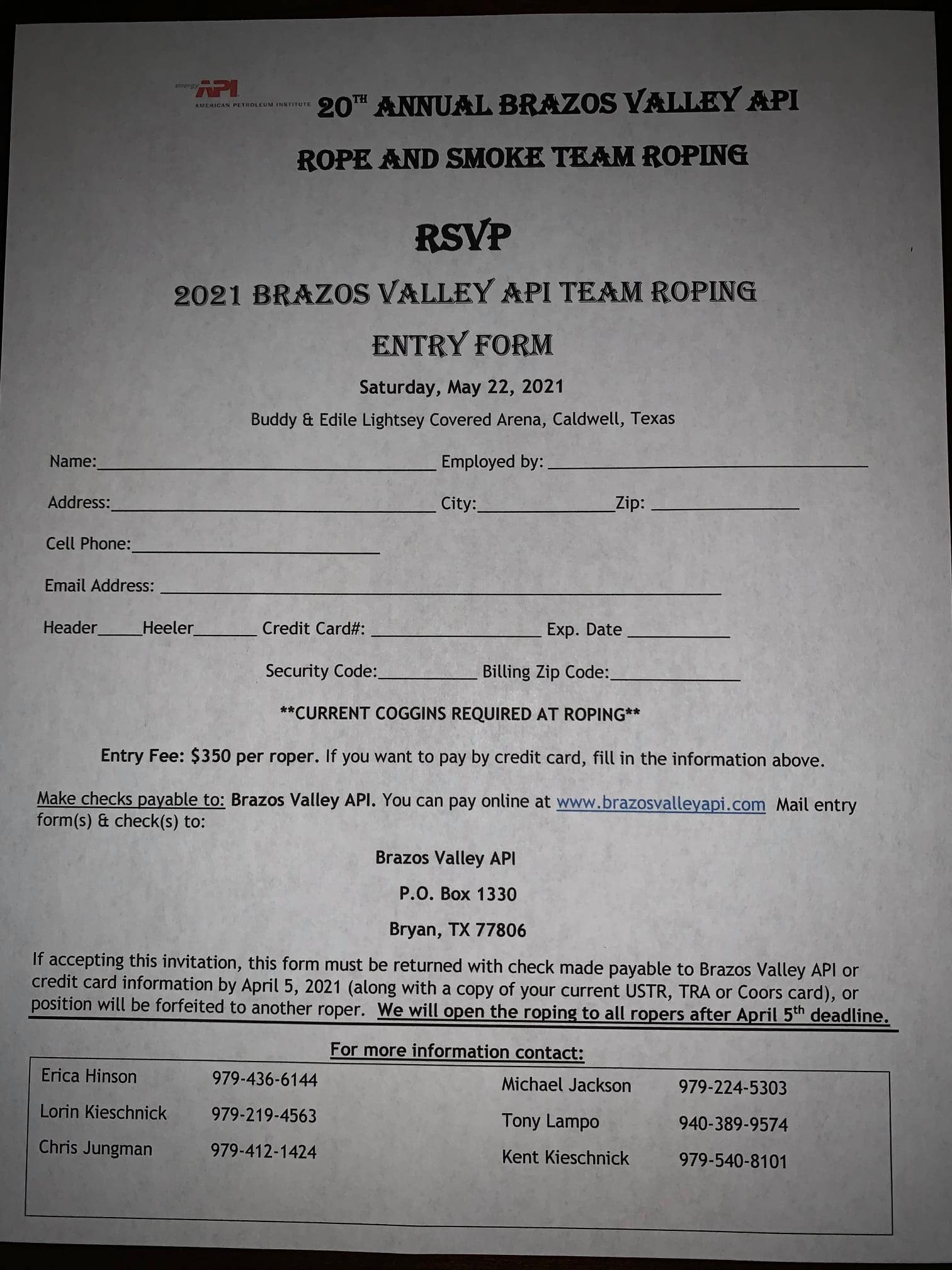 Brazos Valley API