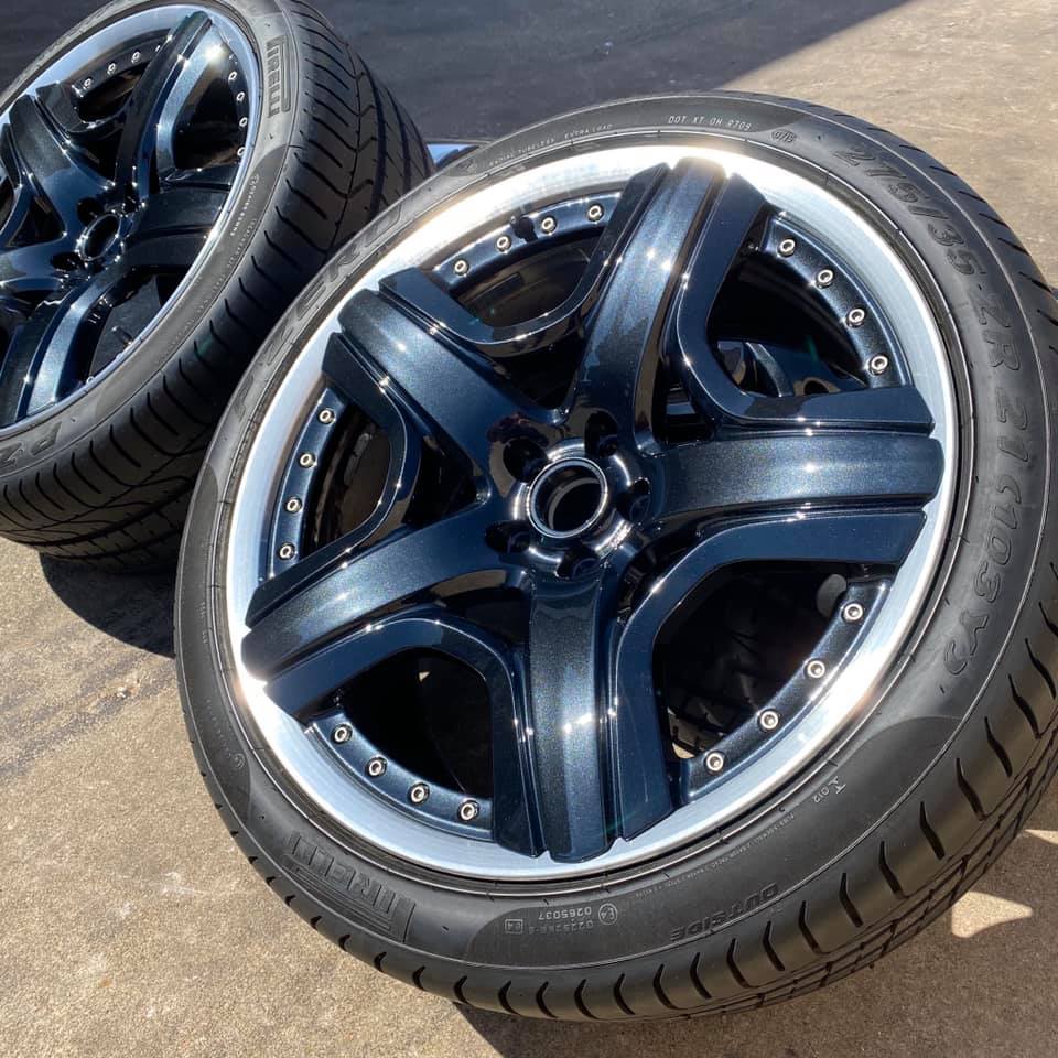 21” Bentley BBS split wheel... - Unit F14 Powder Coating