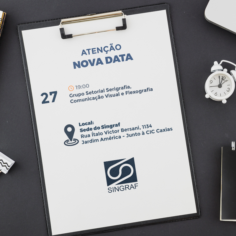 Singraf - 💬 Confira a nova data do Grupo Setorial...