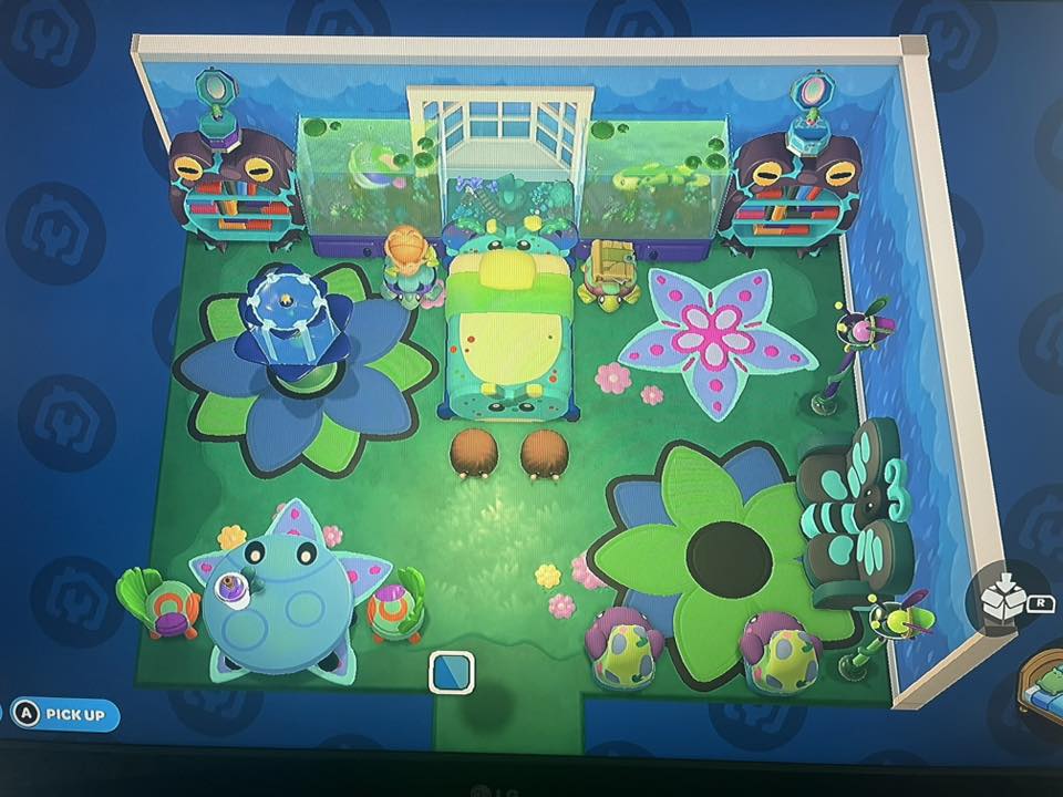 Creating visitor cabins for Koroppi and Pikki in Hello Kitty