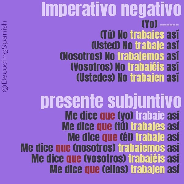 Decoding Spanish