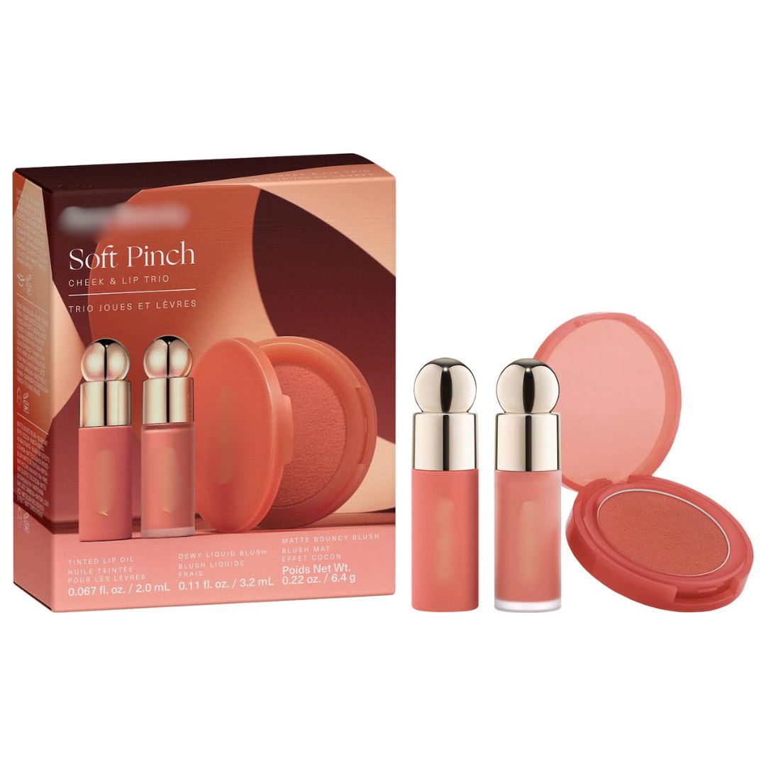The Rare Beauty and Tajín Cheek & Lip Set is available on the Rare