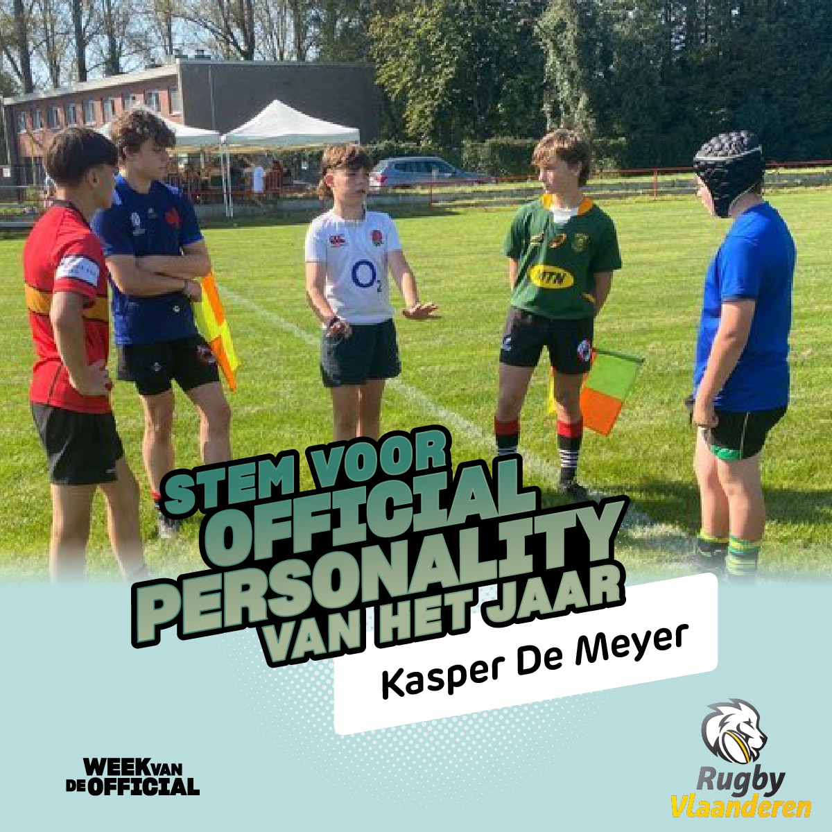 Stem voor straffe Kasper!... - Bedankt scheids, bedankt jury