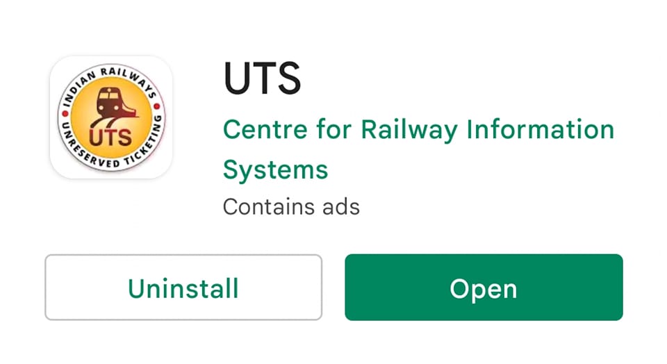 Chukchukrail - Salient features of UTS Mobile App